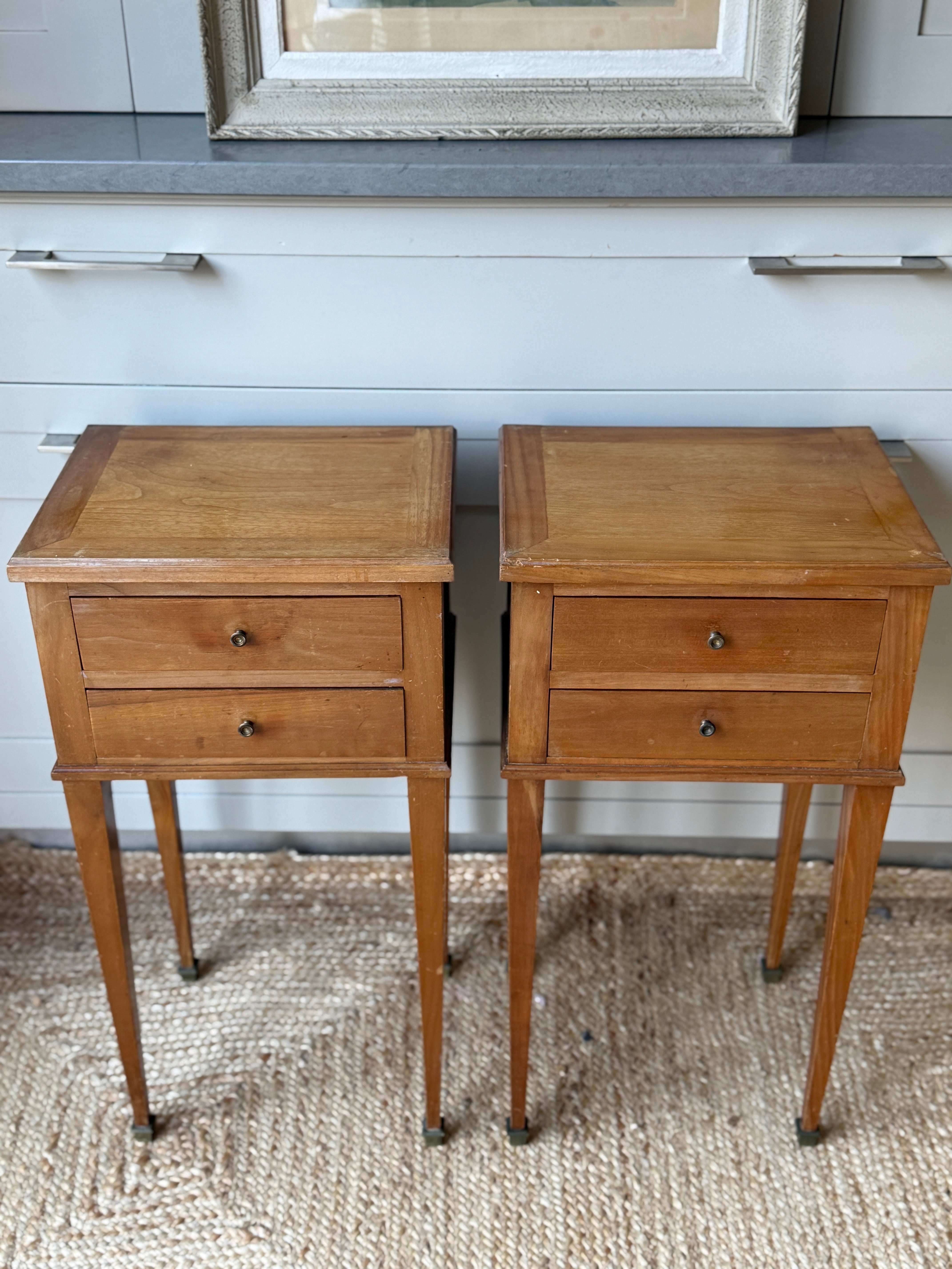 Small 20th Century French Bedside Tables