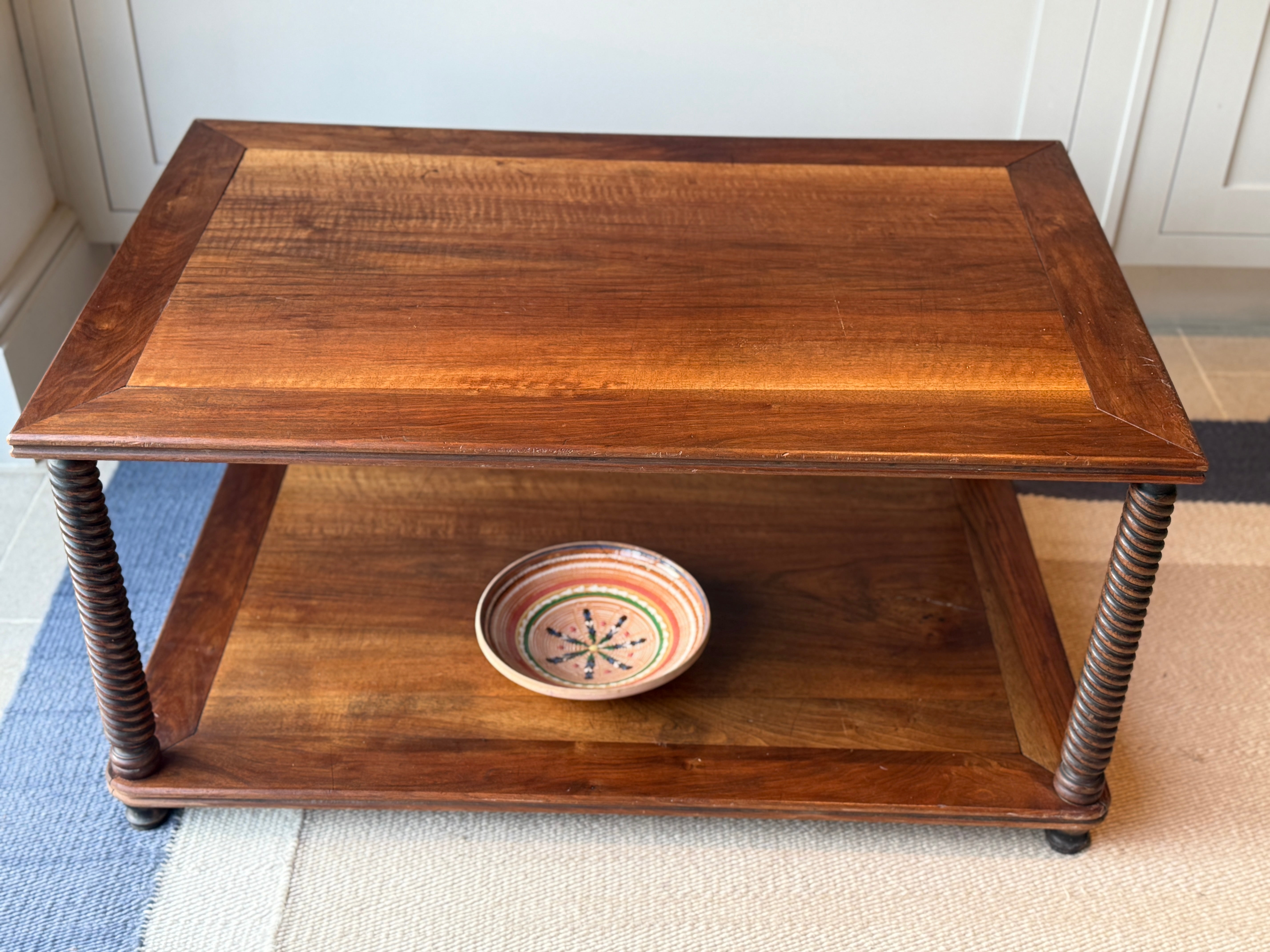 Large Wooden Coffee Table