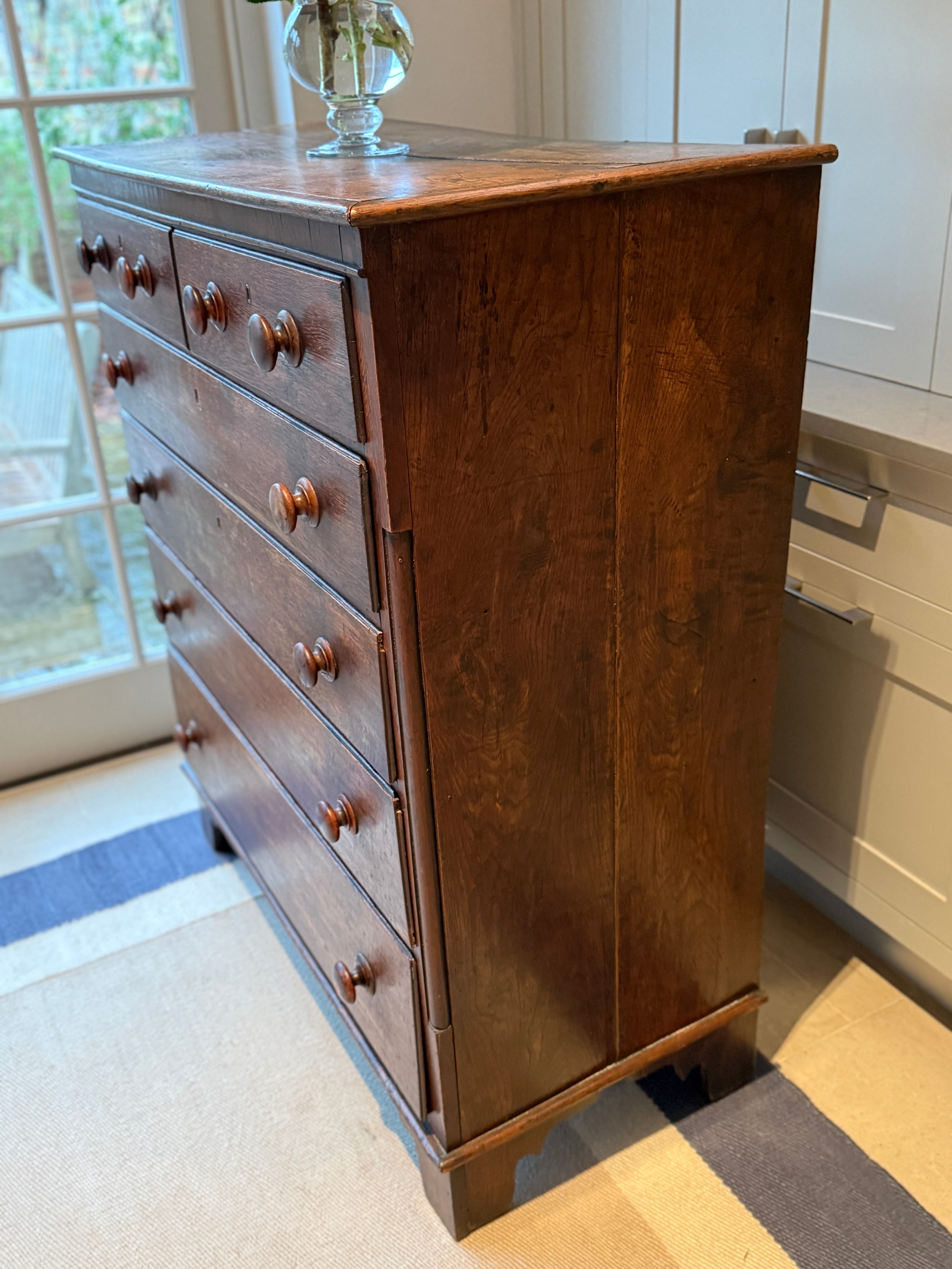 Very Large Oak Chest of Drawers