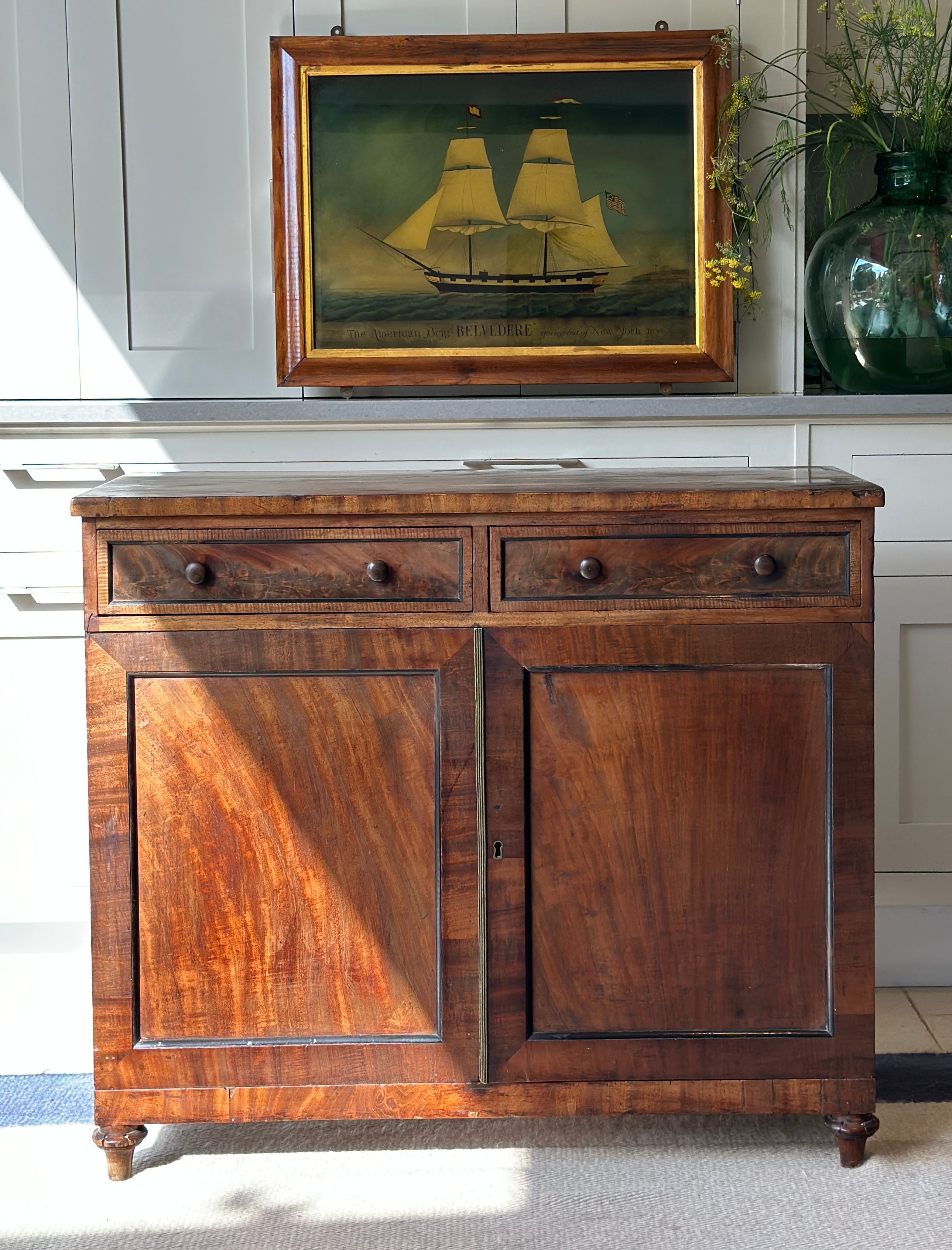Small Mahogany Cupboard /Buffet
