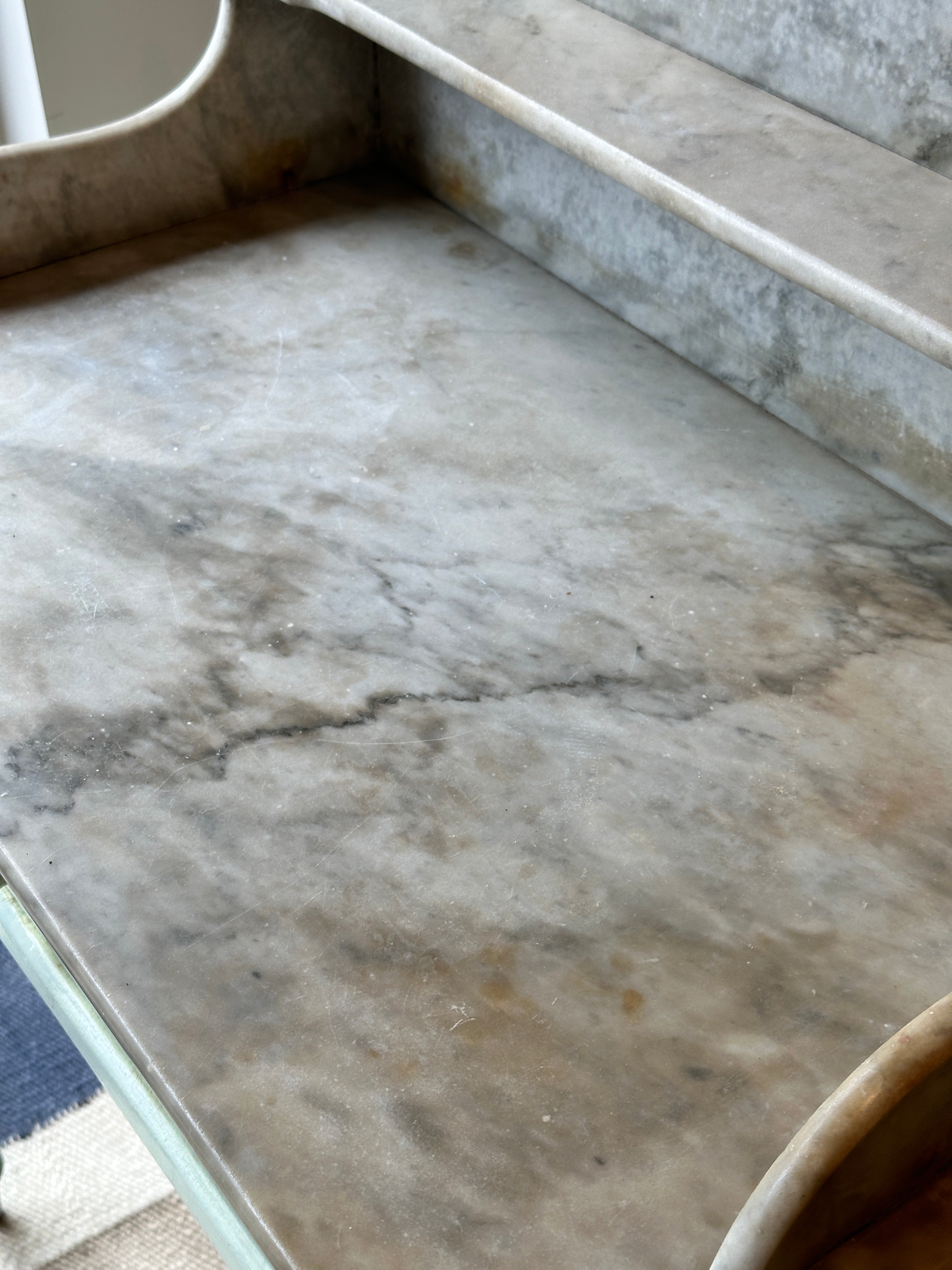 Sweet Painted Antique Washstand