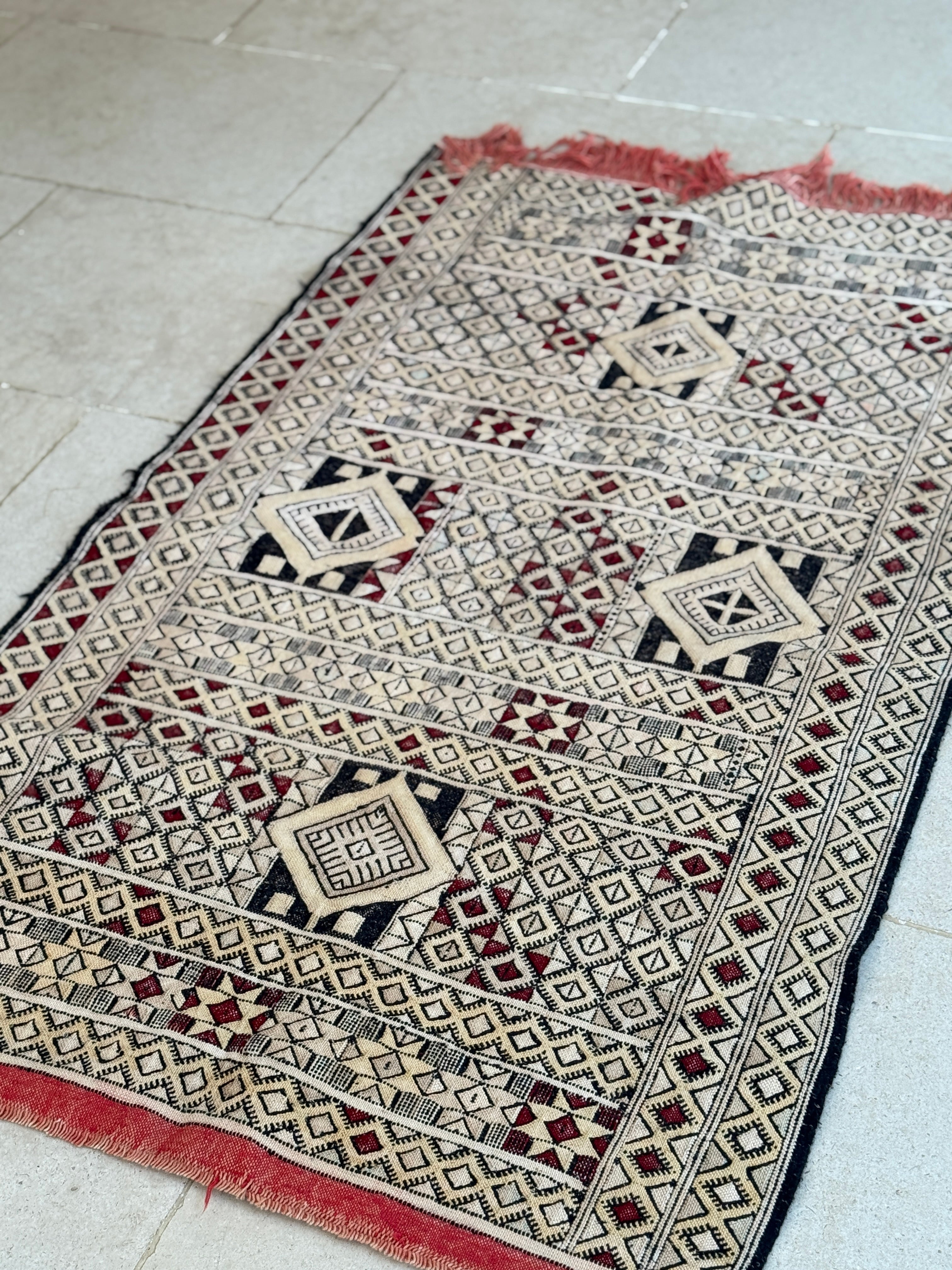 Vintage Turkish Flatweave