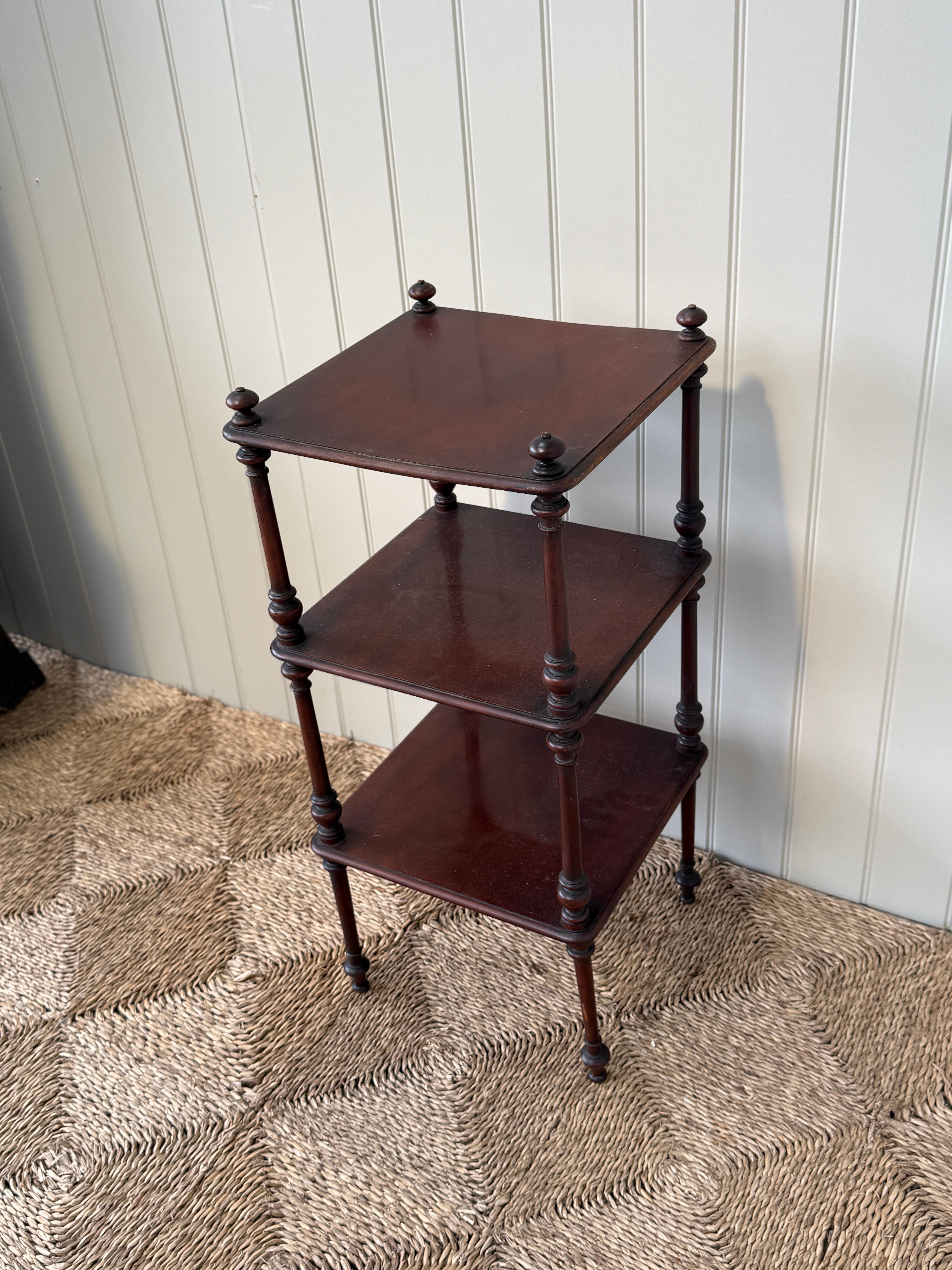 Small Mahogany Whatnot