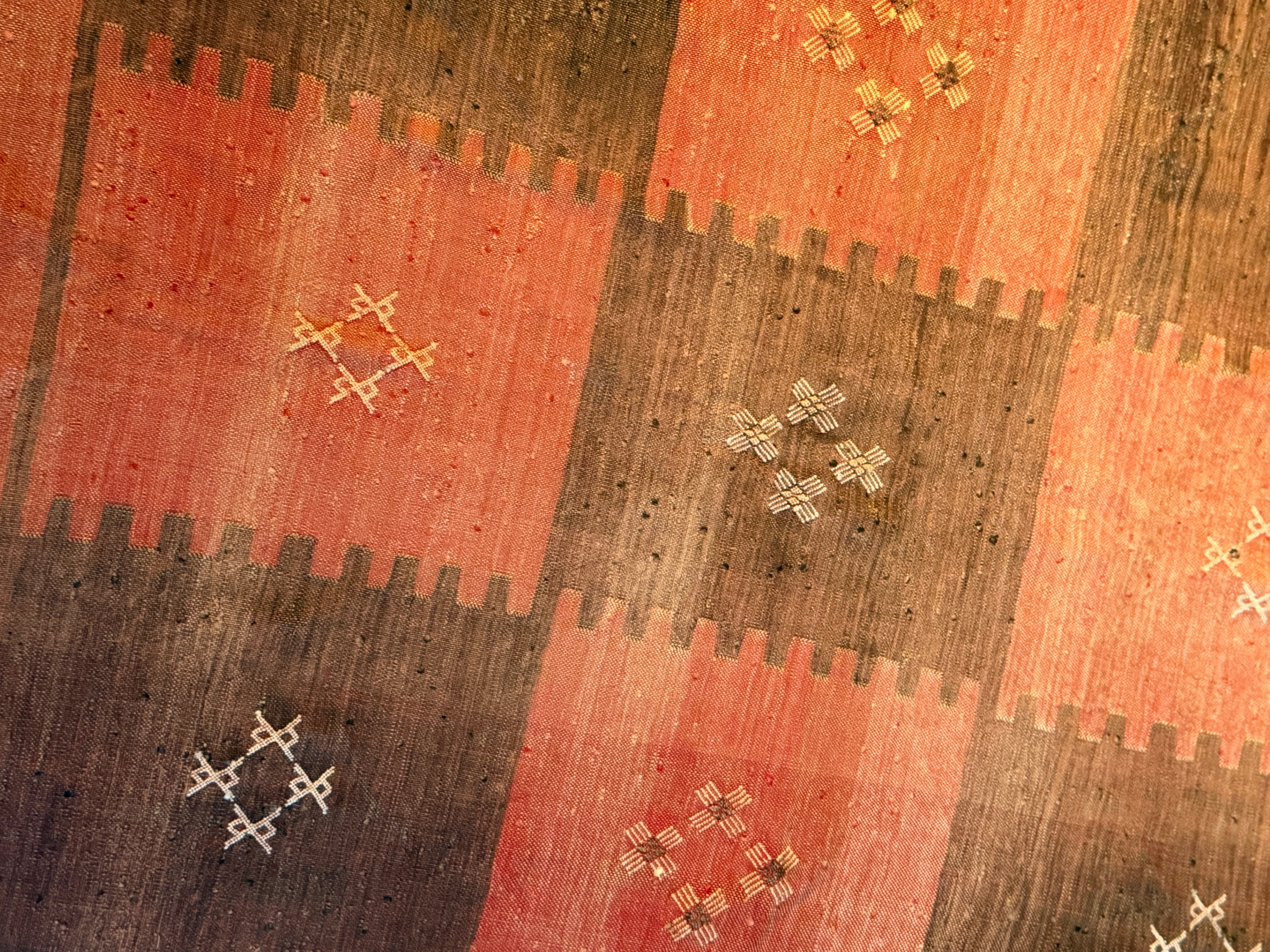 Moroccan Rug made from Cactus Silk