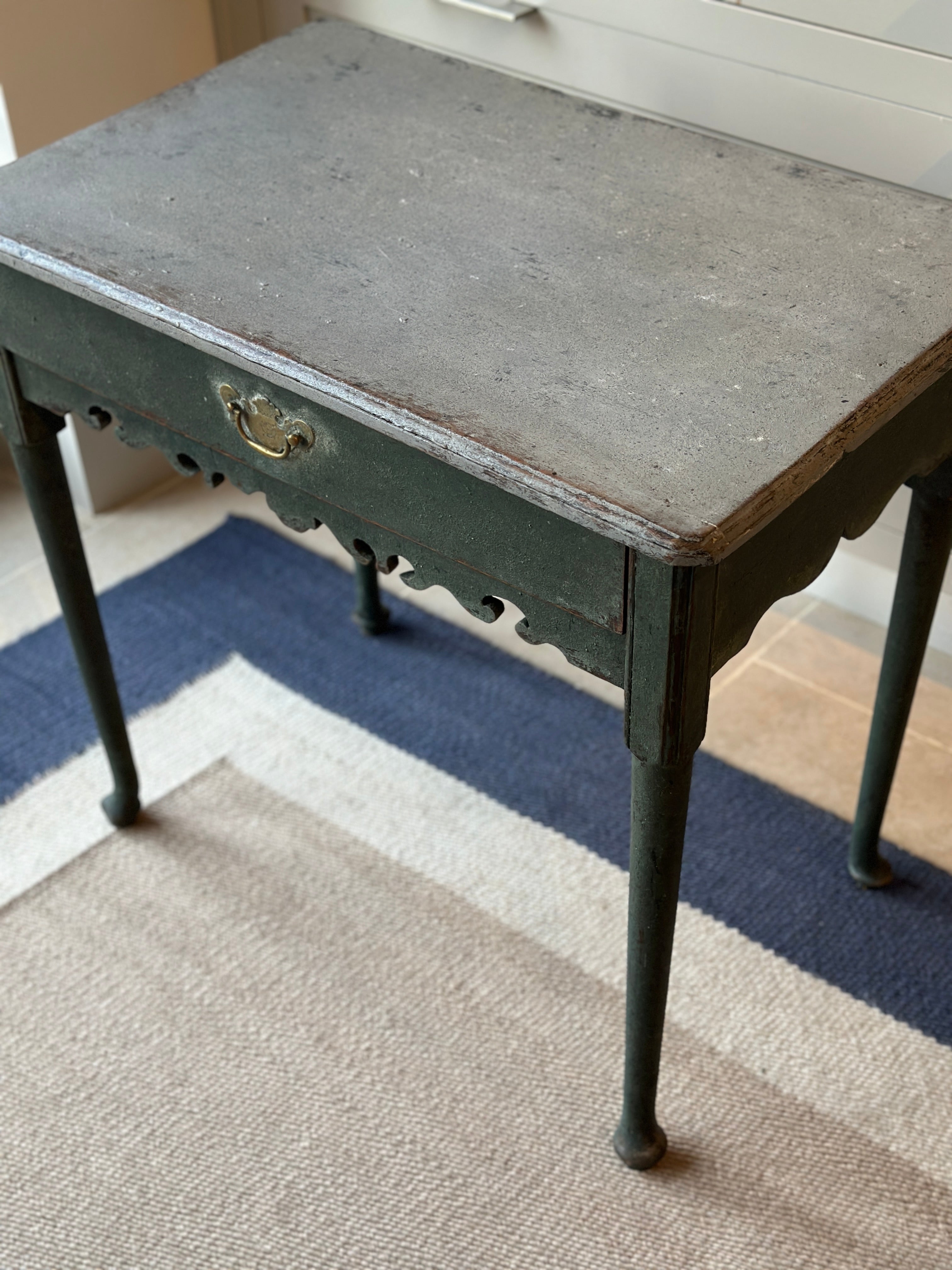 18th Century English Painted Side Table