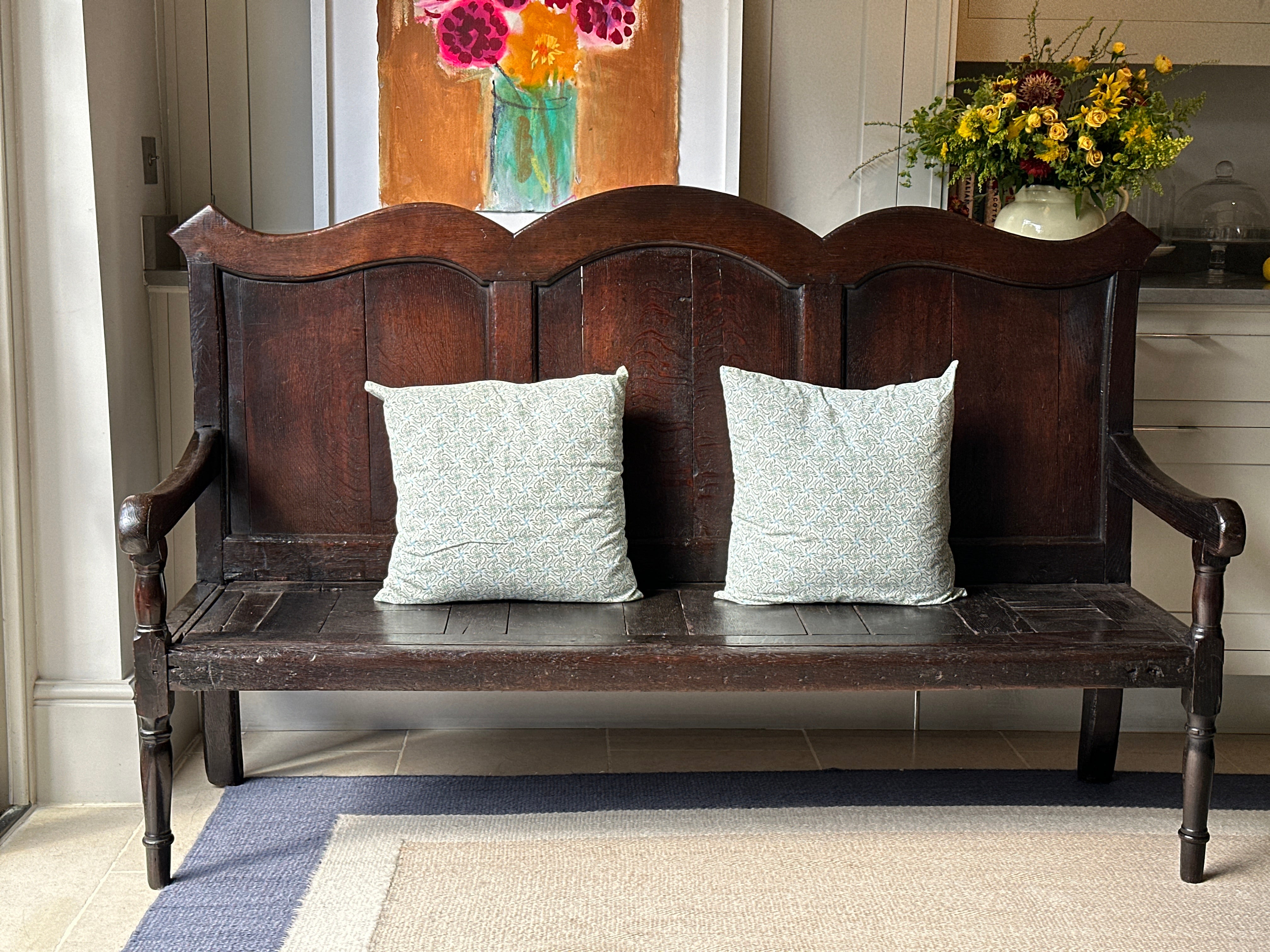 Late C17th Oak Bench/Settle