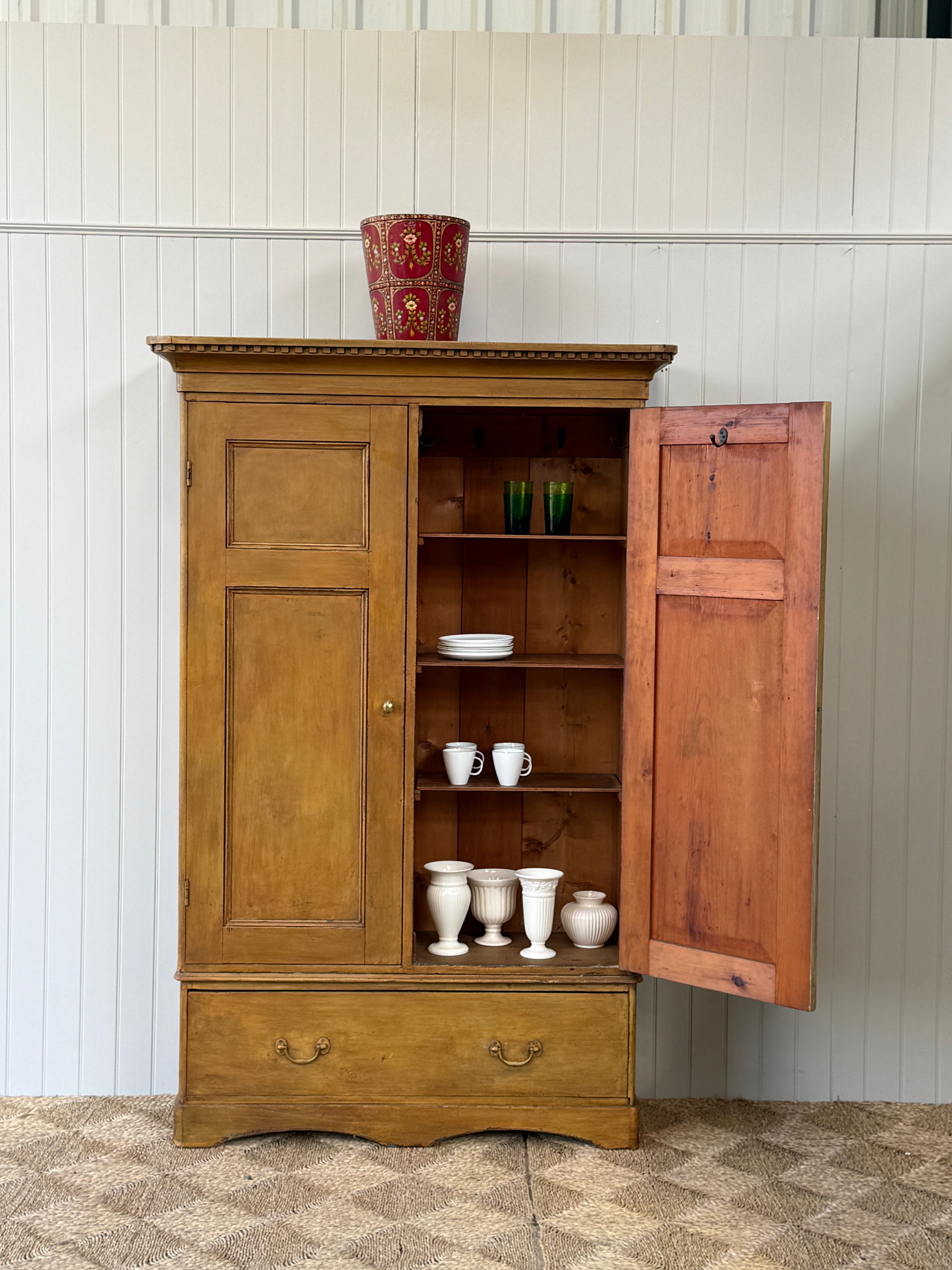 Painted Regency Housekeepers Cupboard