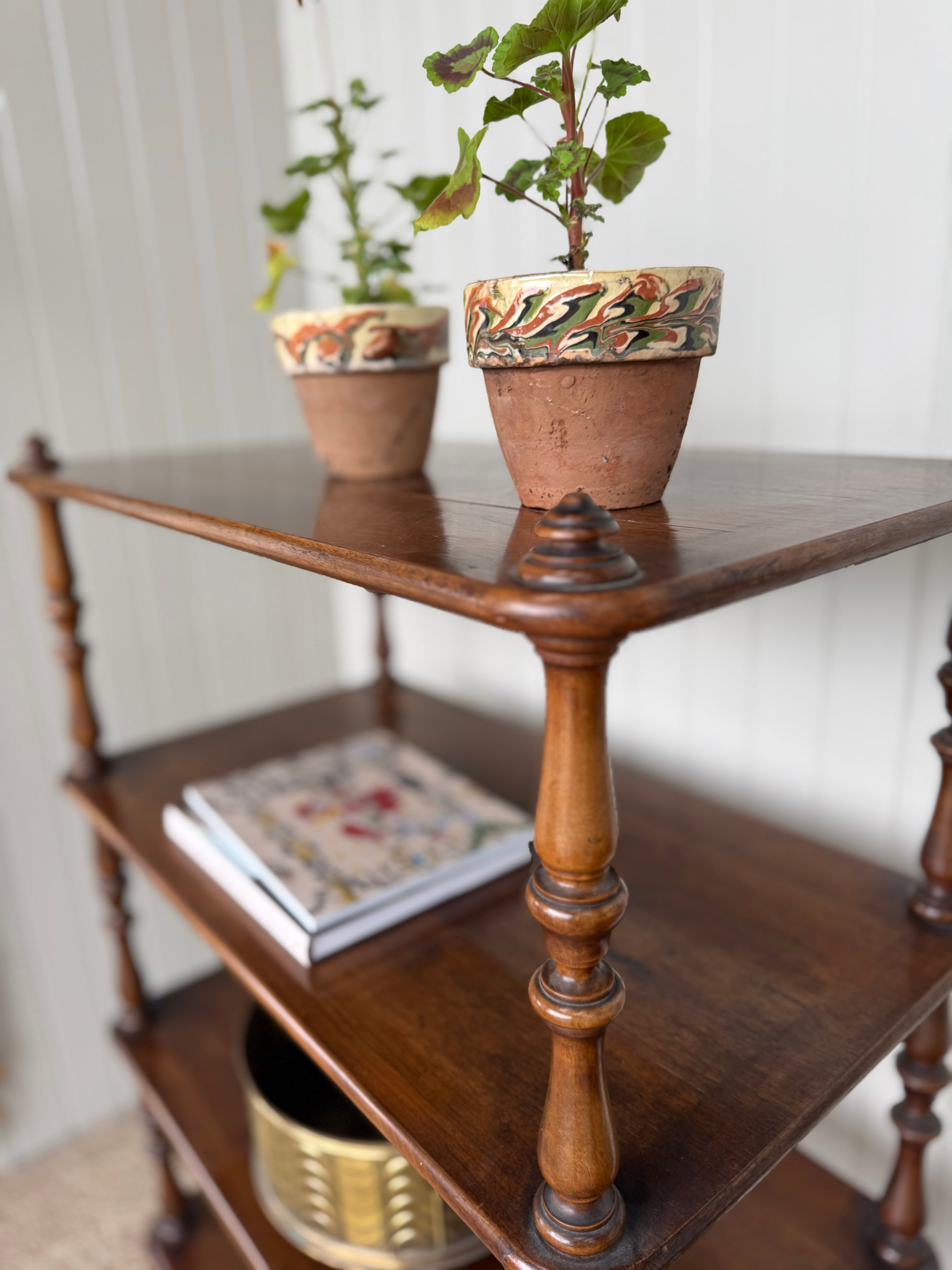 Pair is Late 19th Century Whatnots