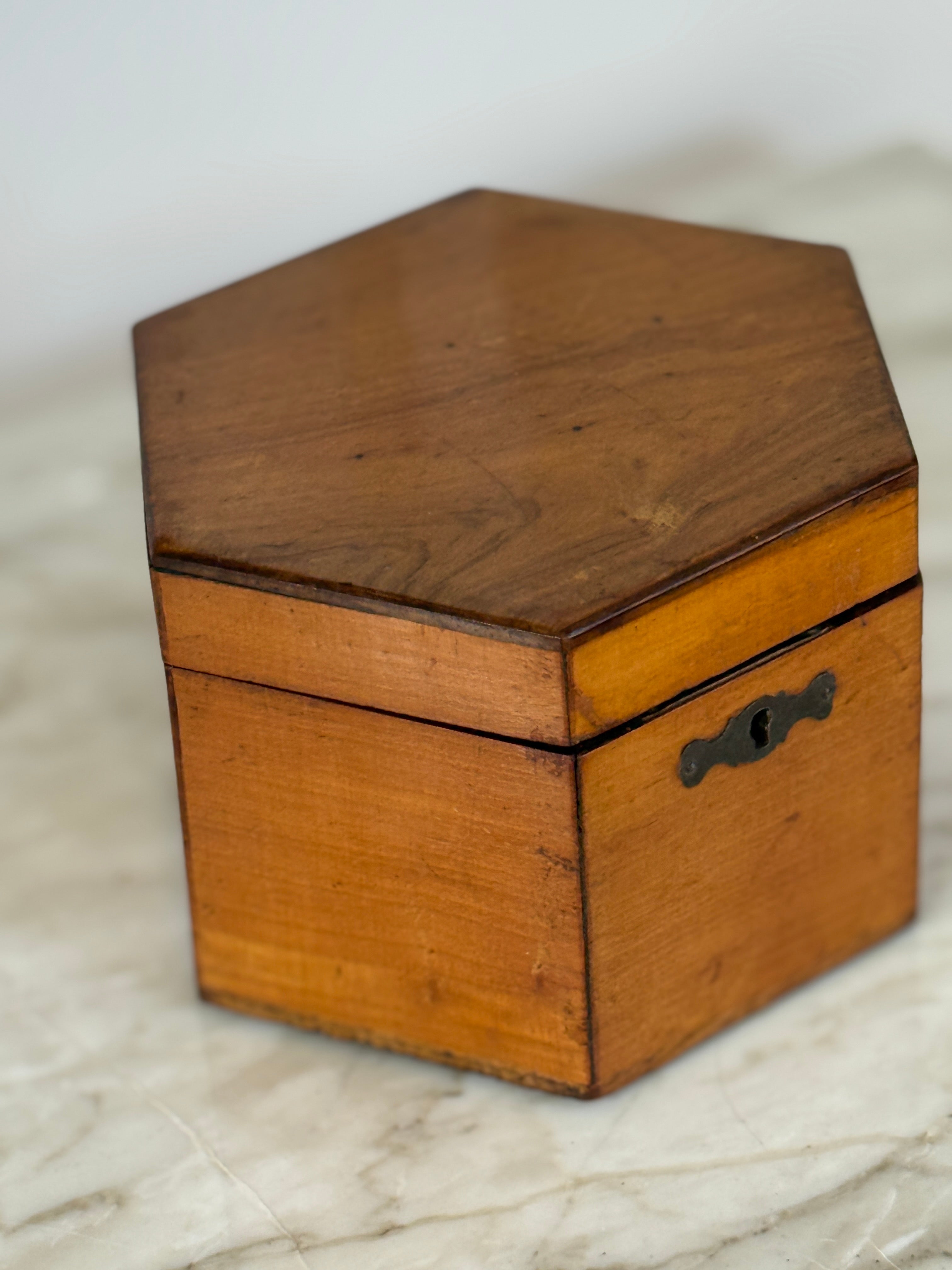 Decorative Victorian Walnut Box
