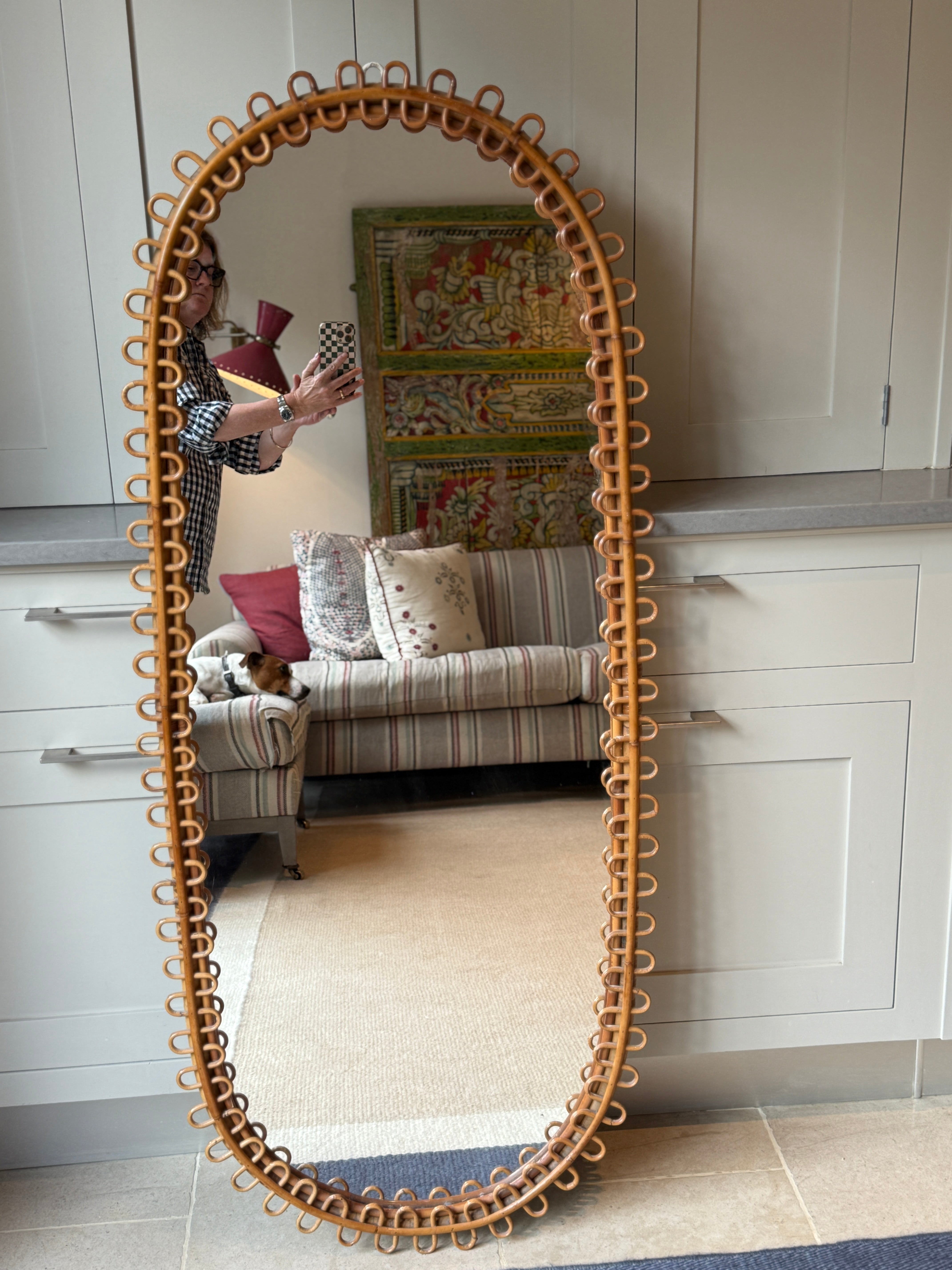 Large Rare Albini Mirror