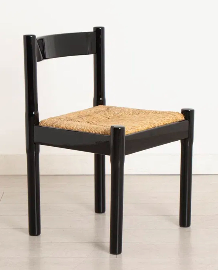 Set of 4 VM Carimate Chairs in FB Off Black