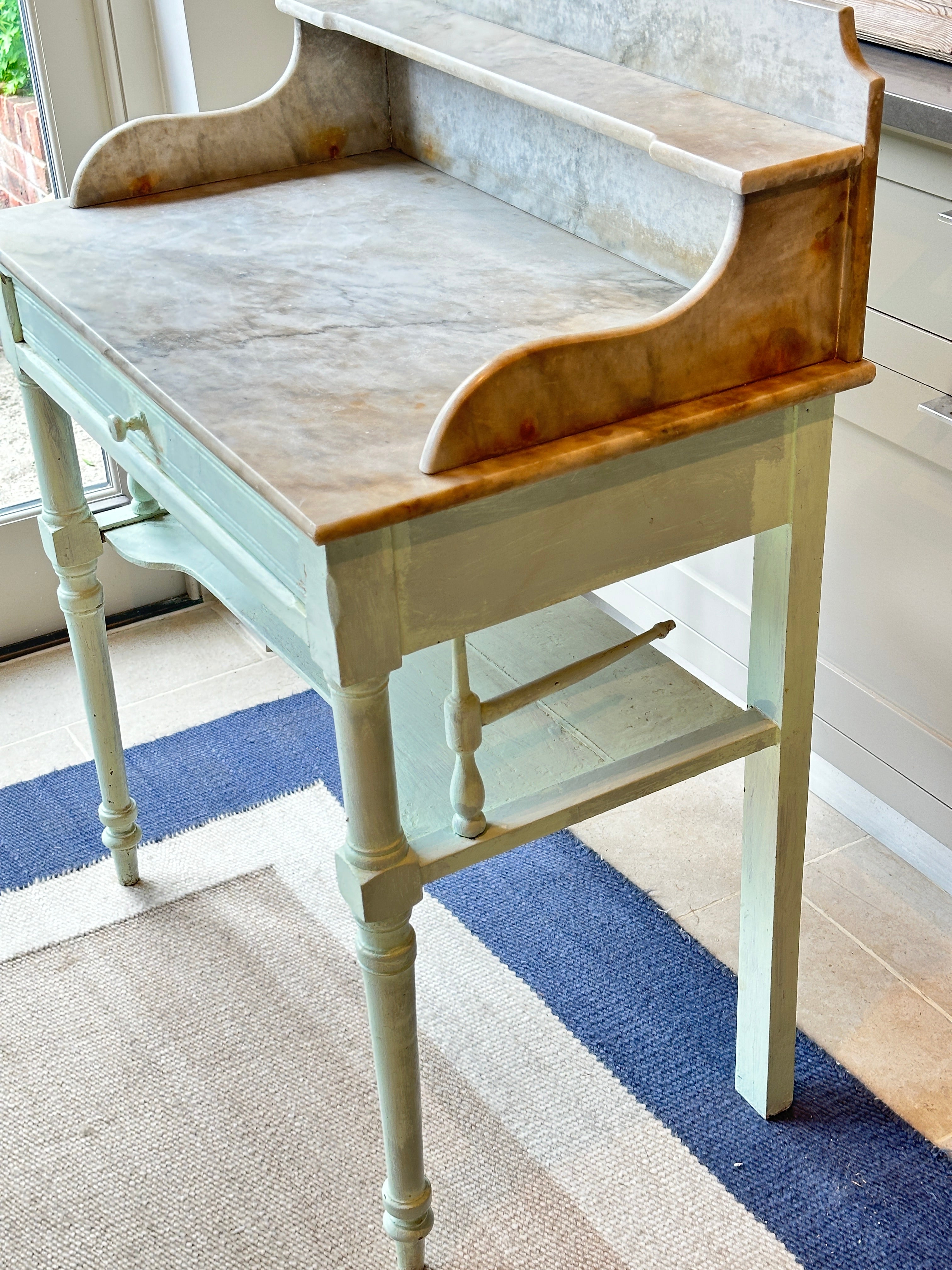 Sweet Painted Antique Washstand
