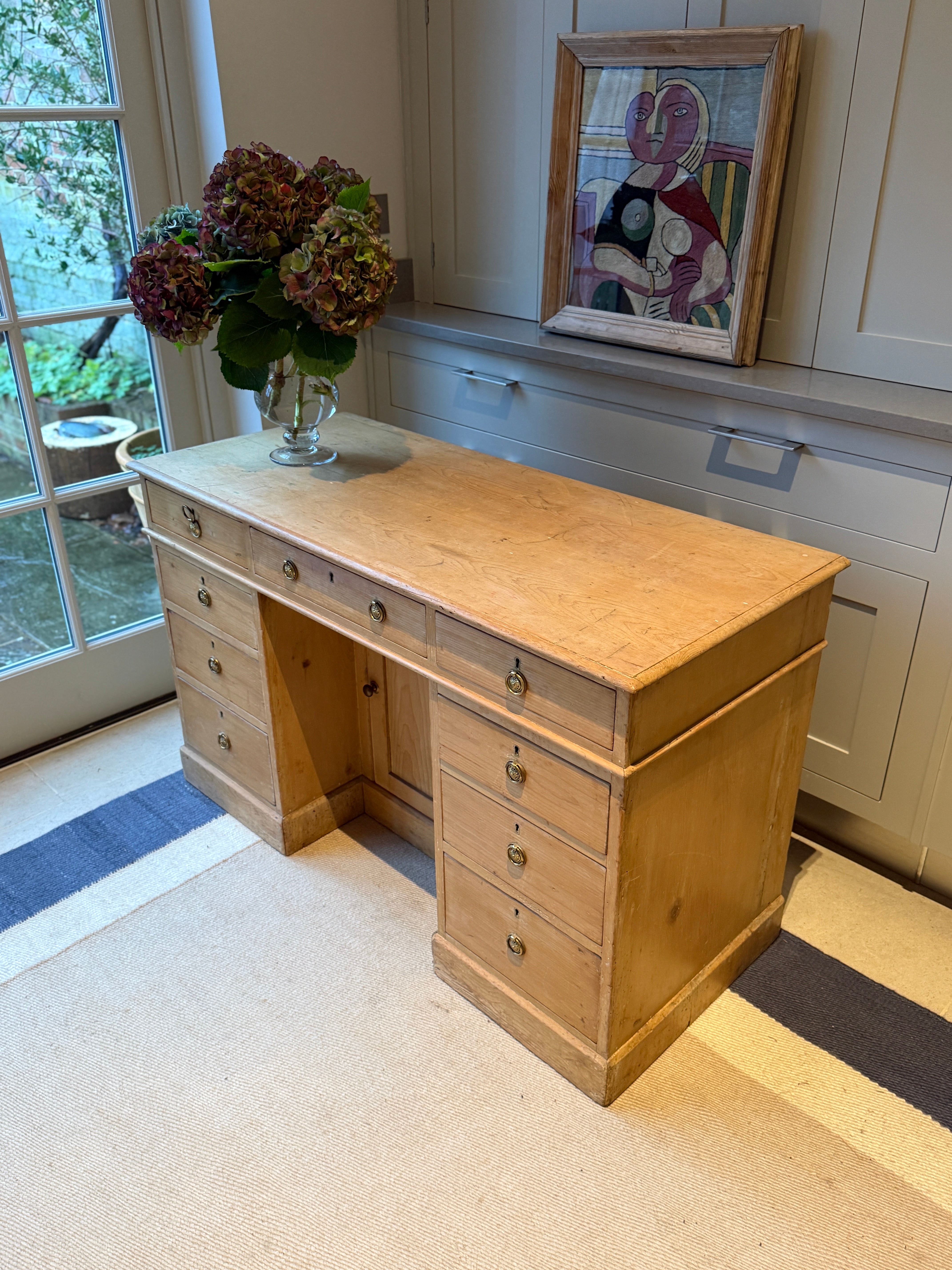Small Antique Pine Desk