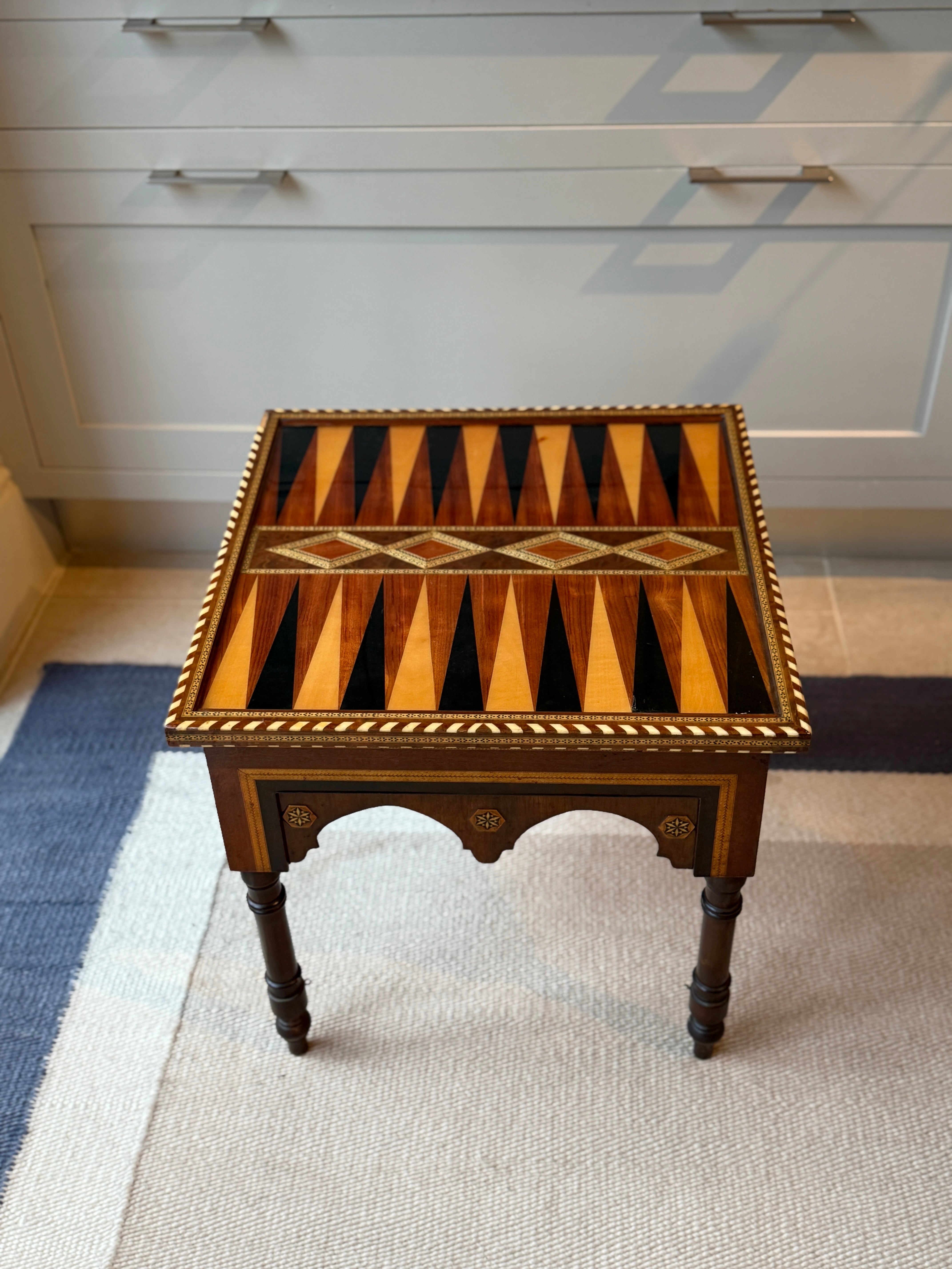Modern Moorish Games Table