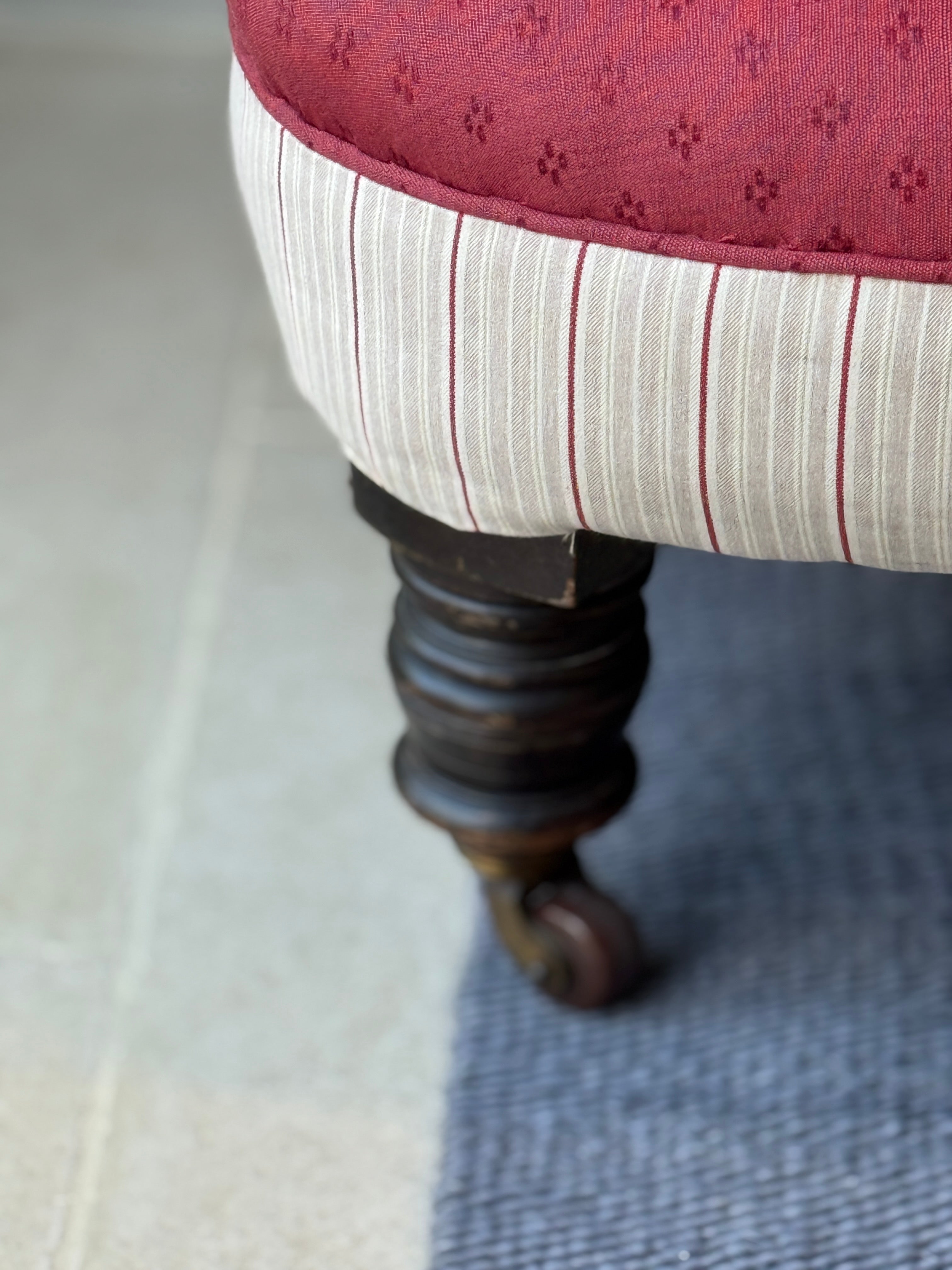 Pair of Late C19th English Country House Armchairs
