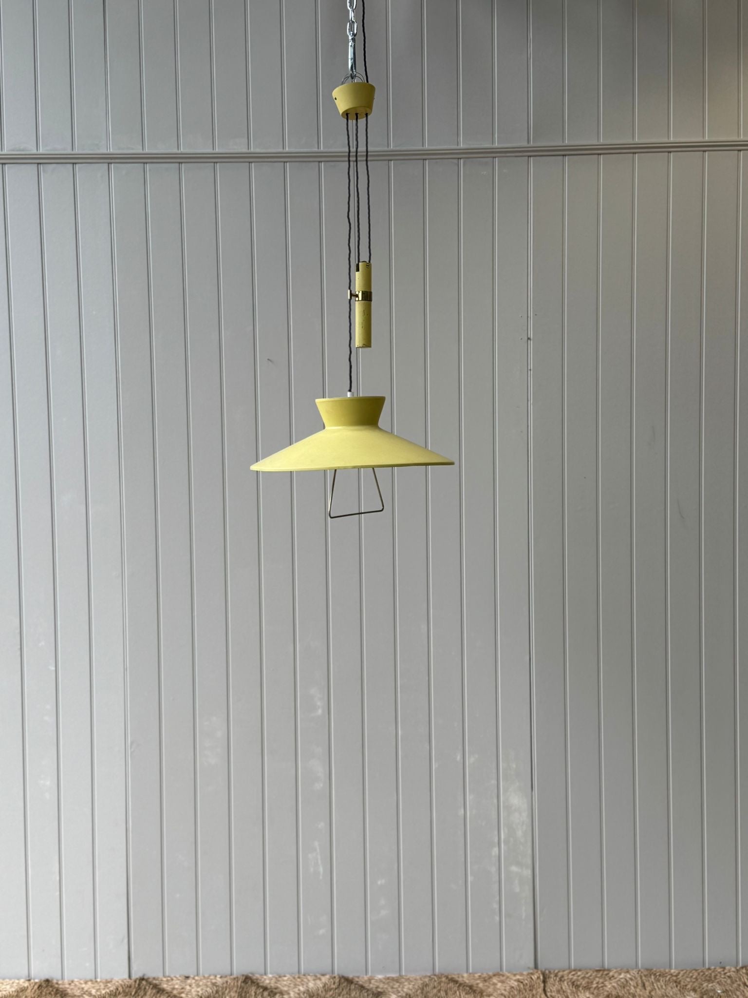 1950s Italian Counterweight Arteluce Pendant