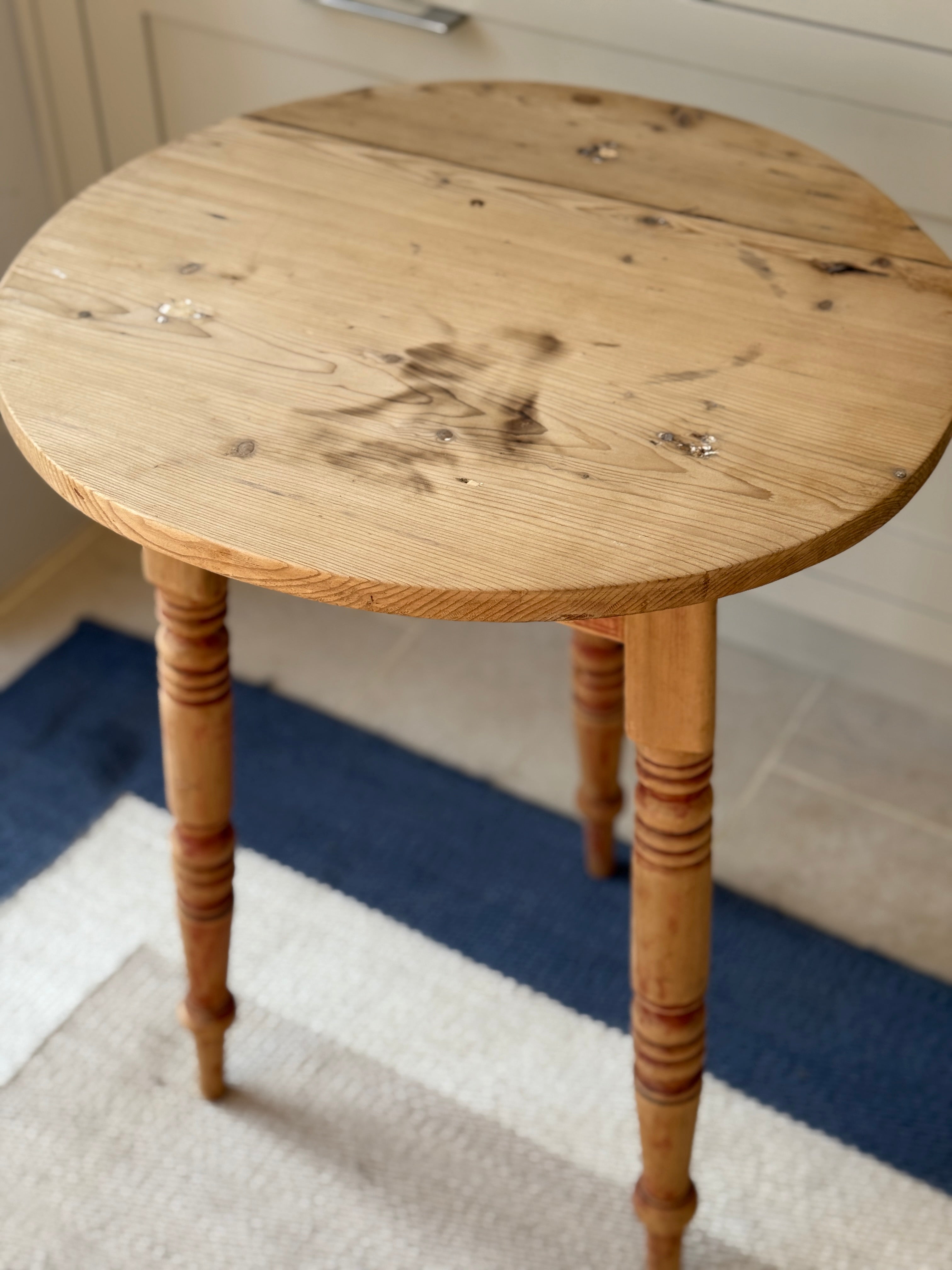 Sturdy Pine Cricket Table