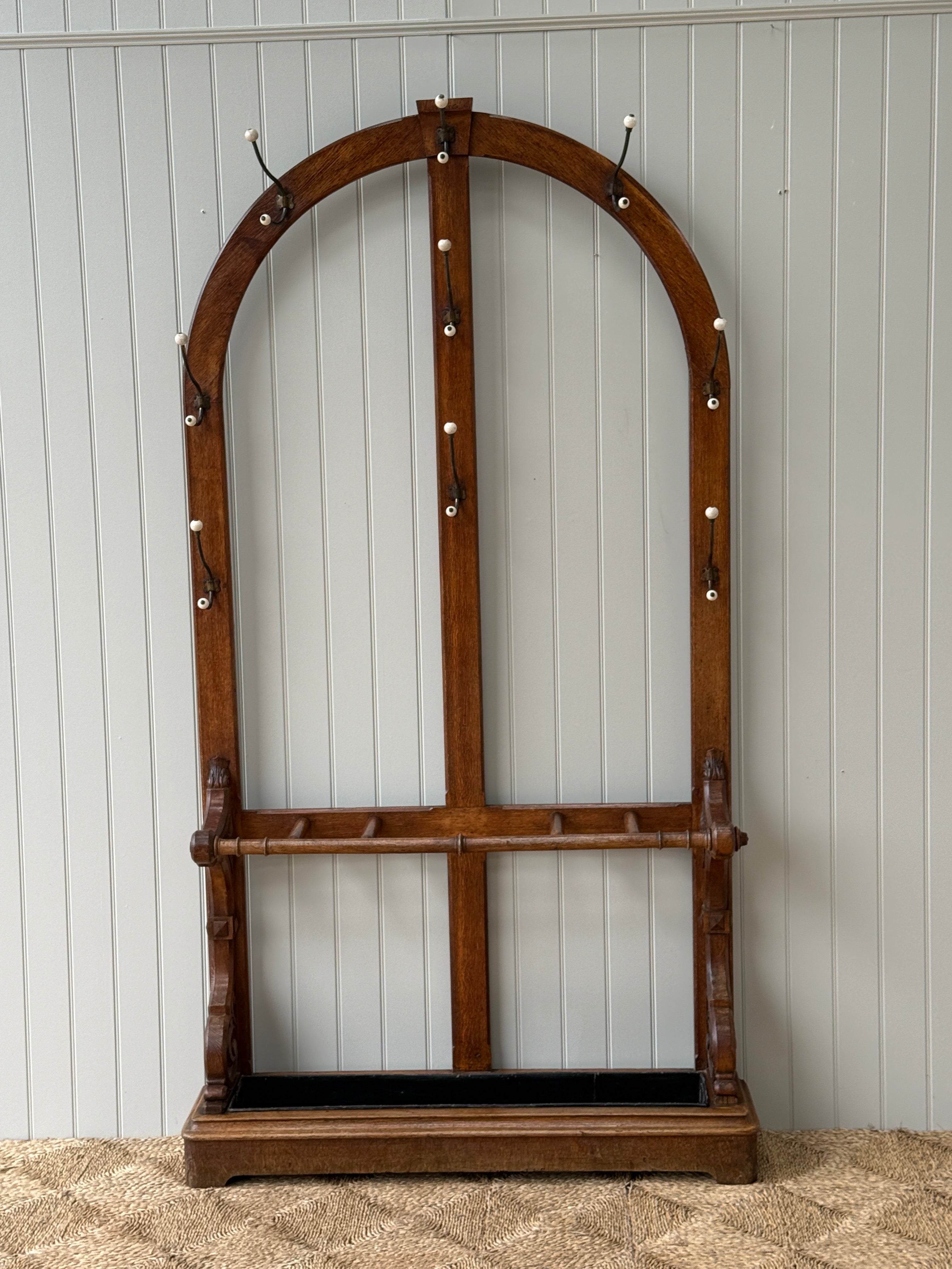 Large Victorian Hall Stand