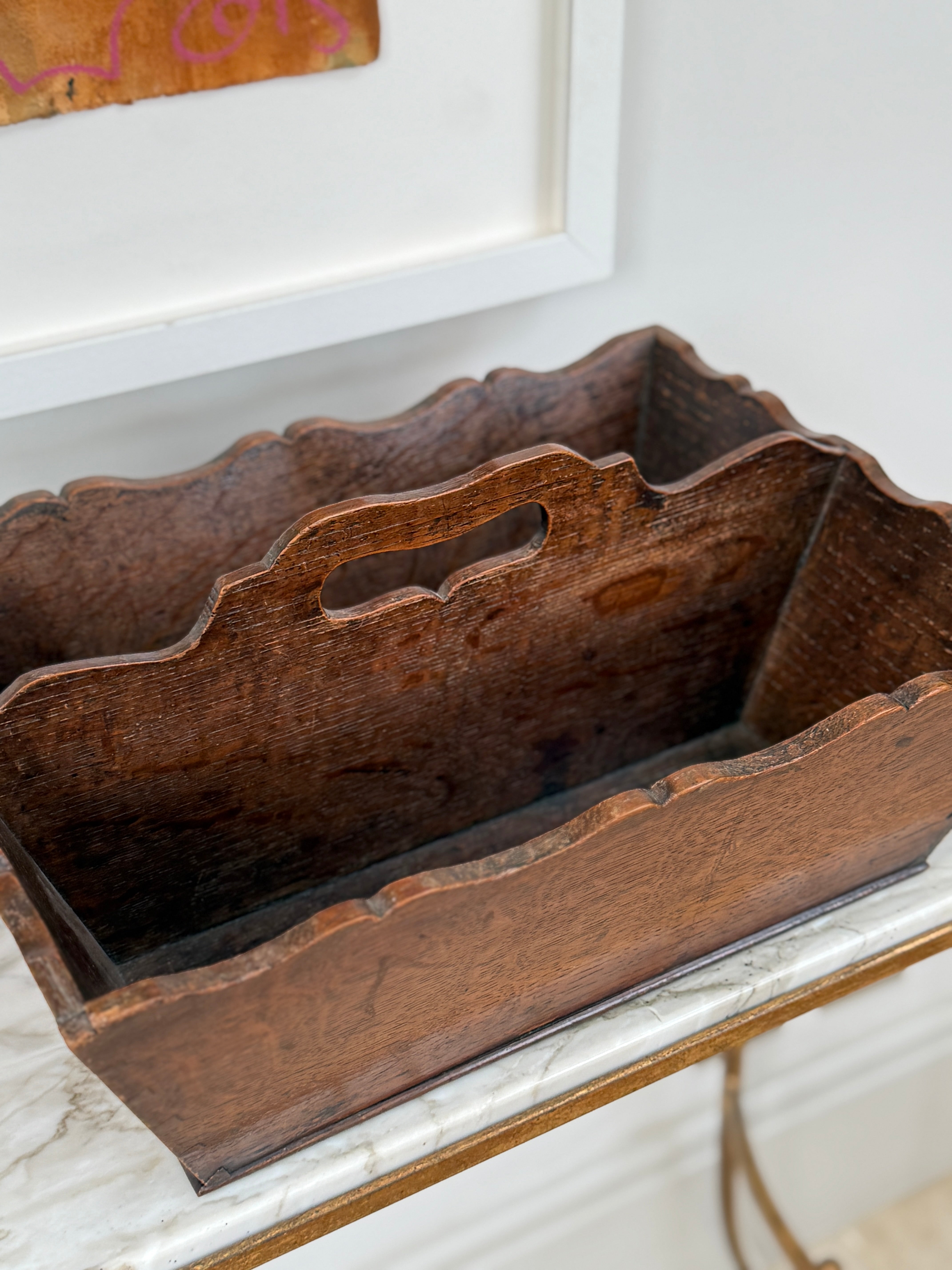 Georgian Oak Cutlery Box