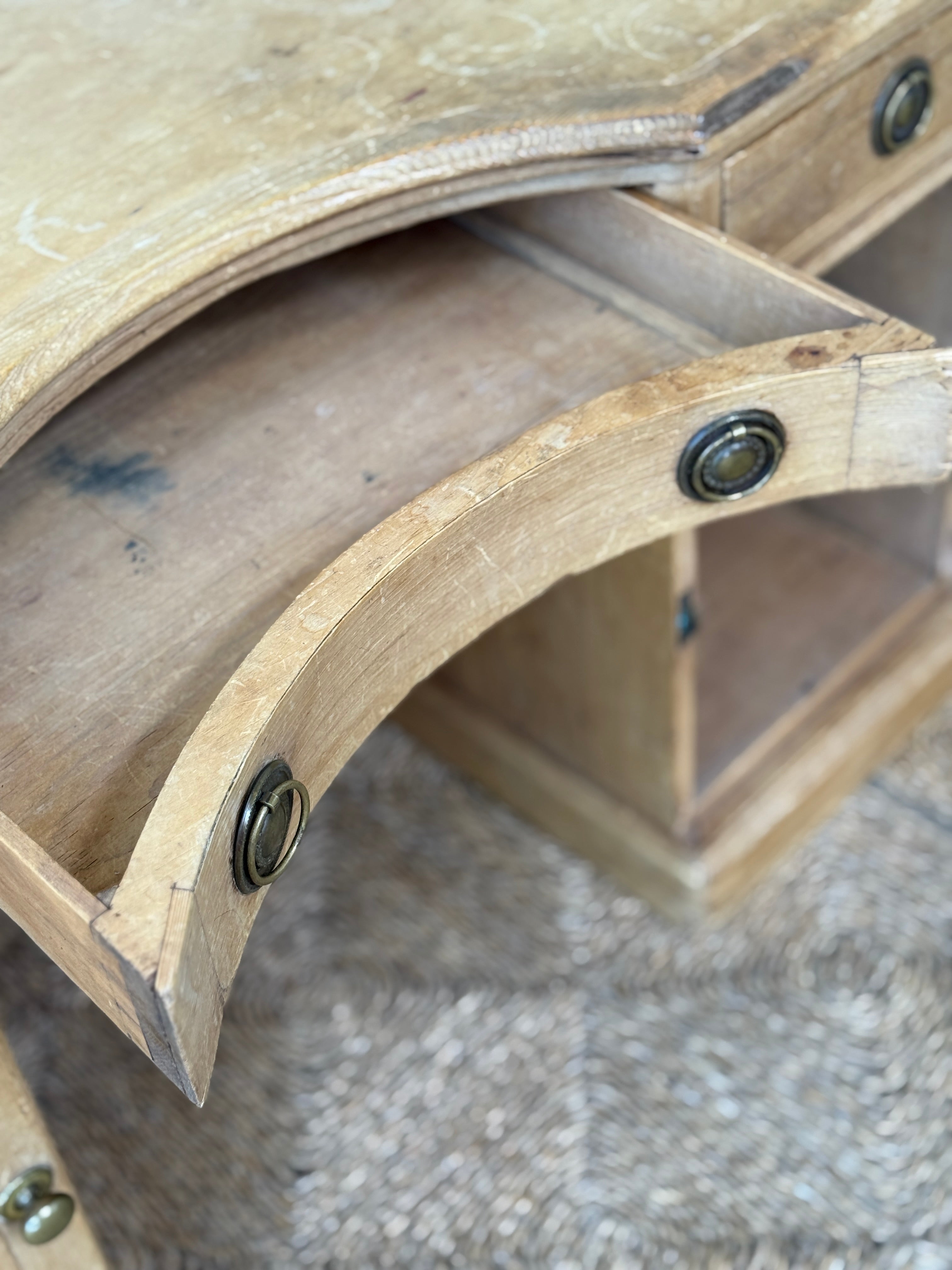 Antique Pine Dressing Table