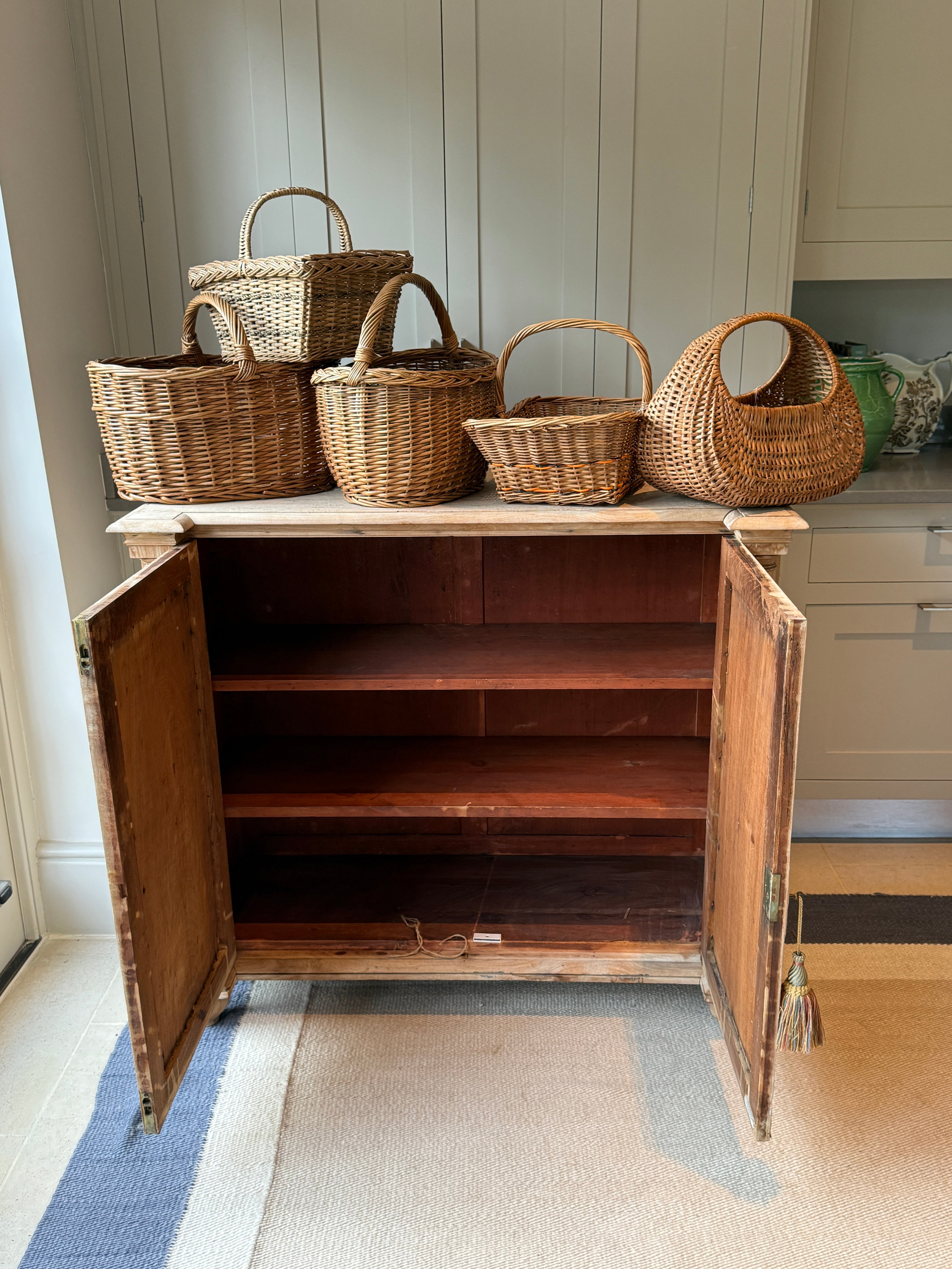 Rustic Bleached Mahogany Buffet