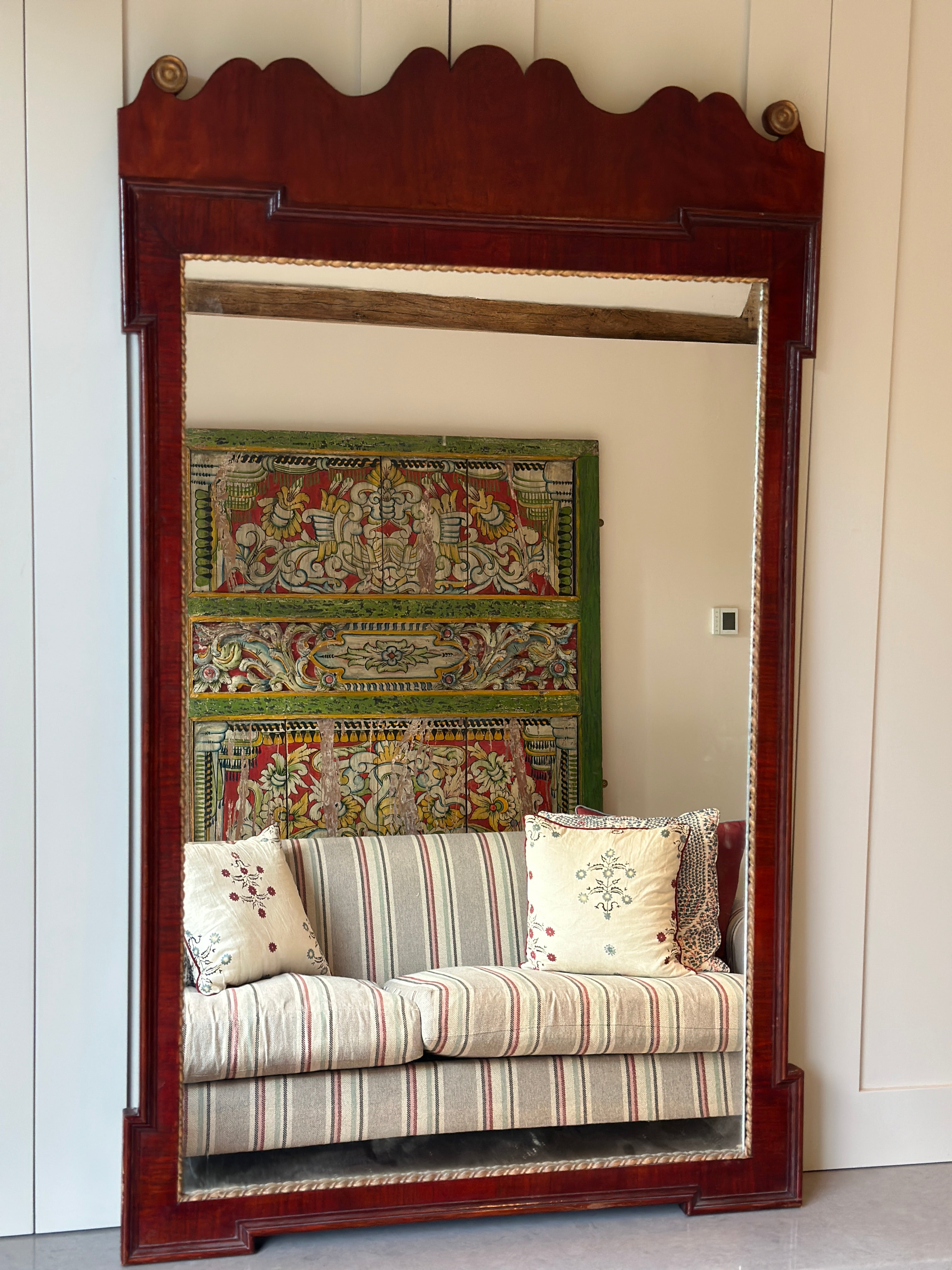 Scottish Regency Fret Mirror with attractive gift border.