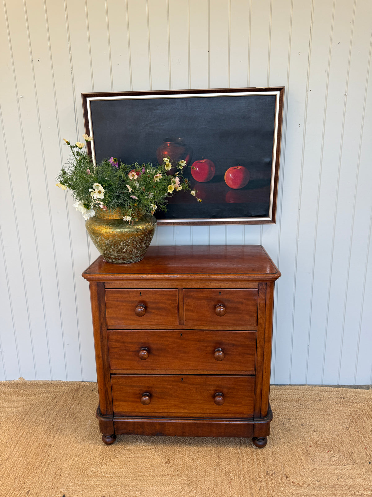Small 19th Century Mahogany Chest of Drawers