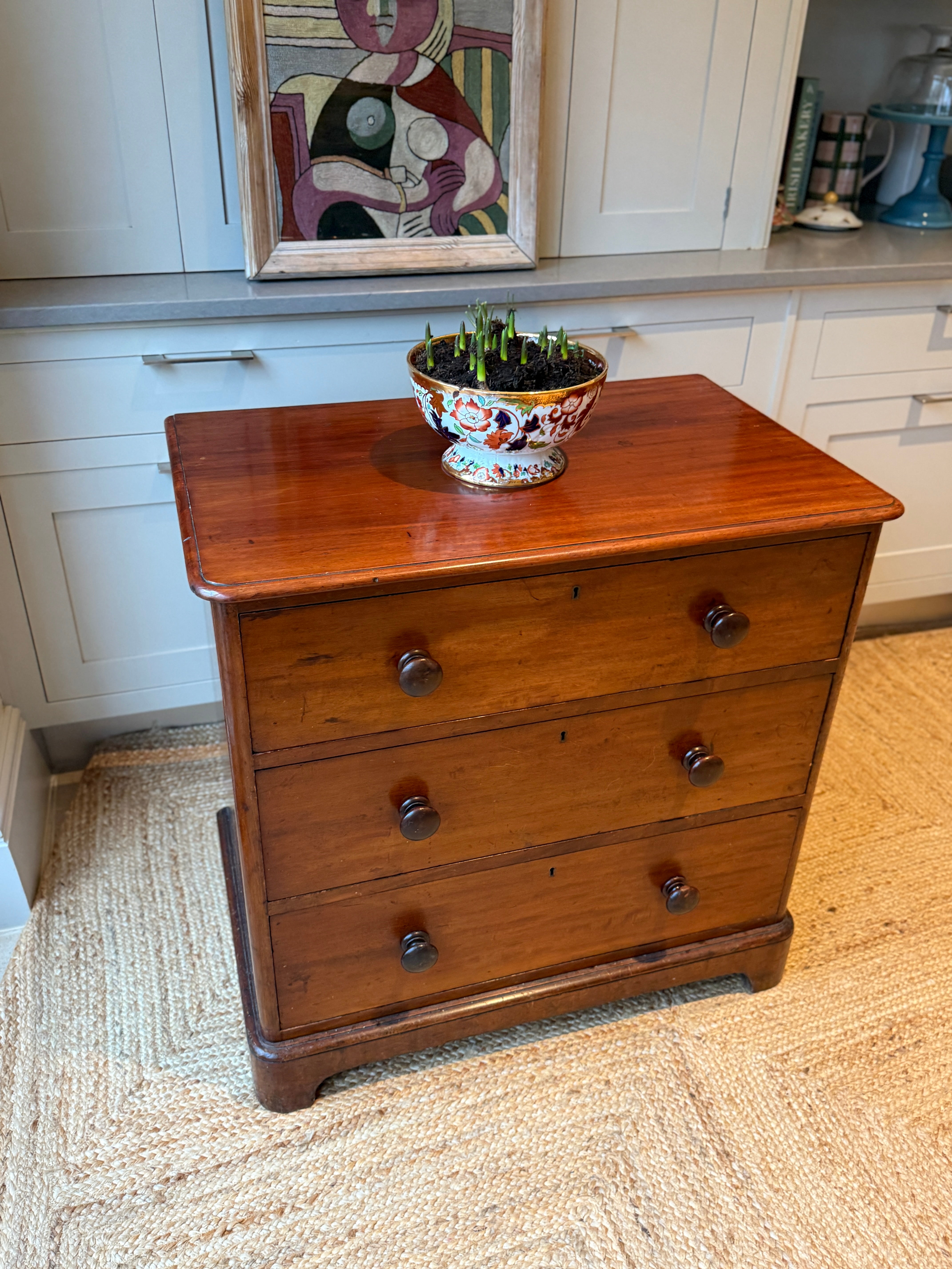Small Mahogany Chest of Drawers