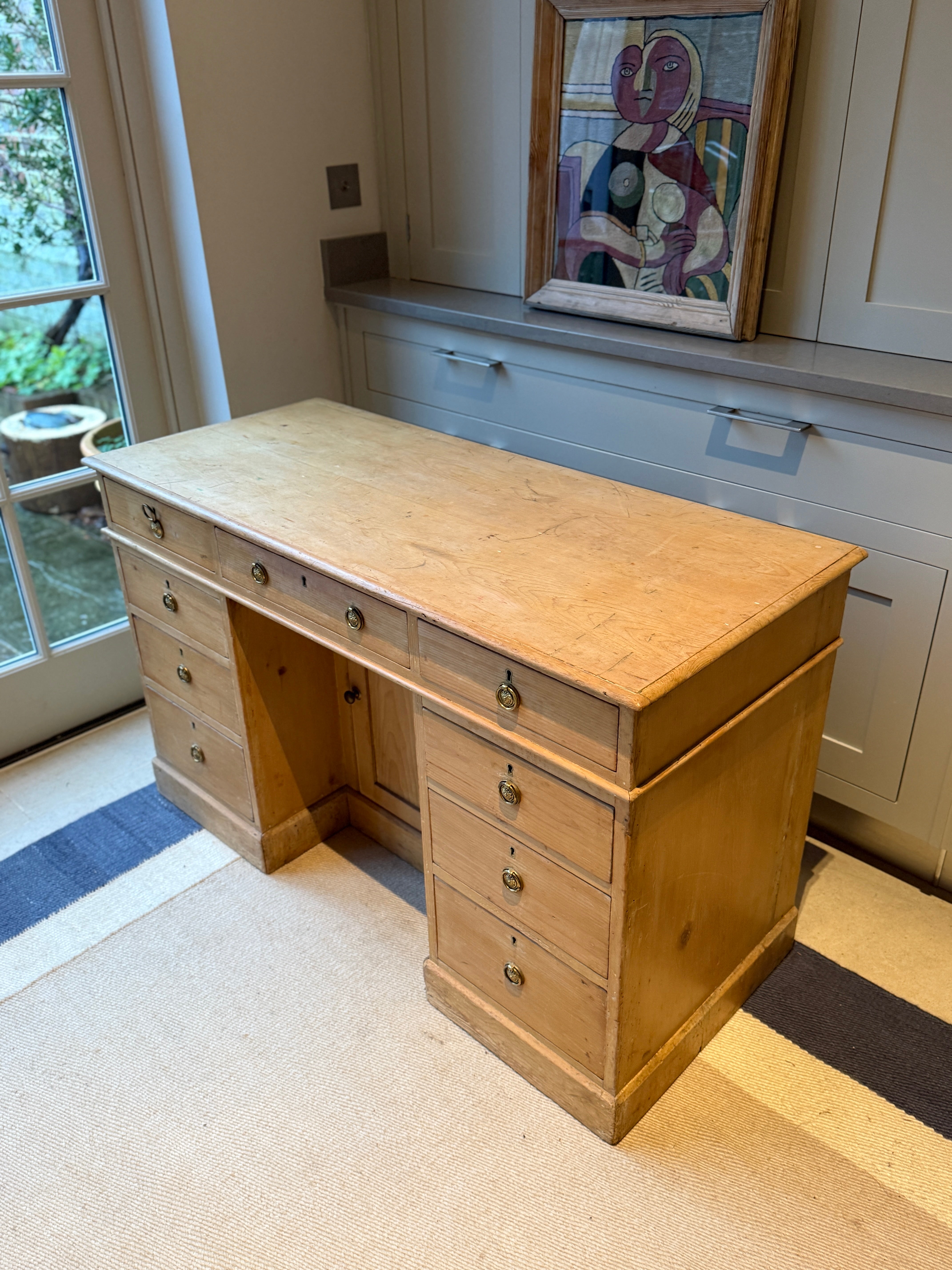 Small Antique Pine Desk