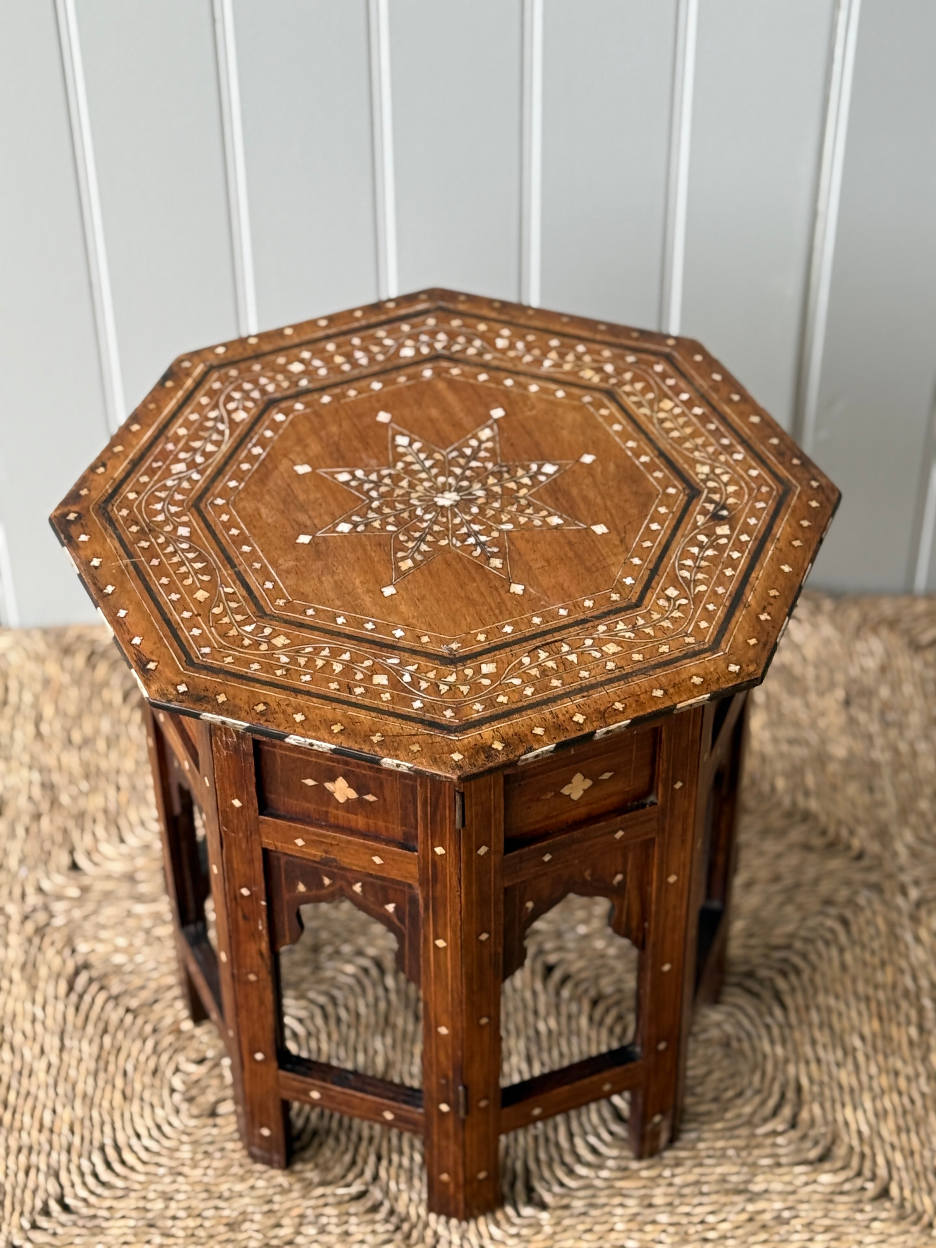 Octagonal Hoshiarpur Side Table
