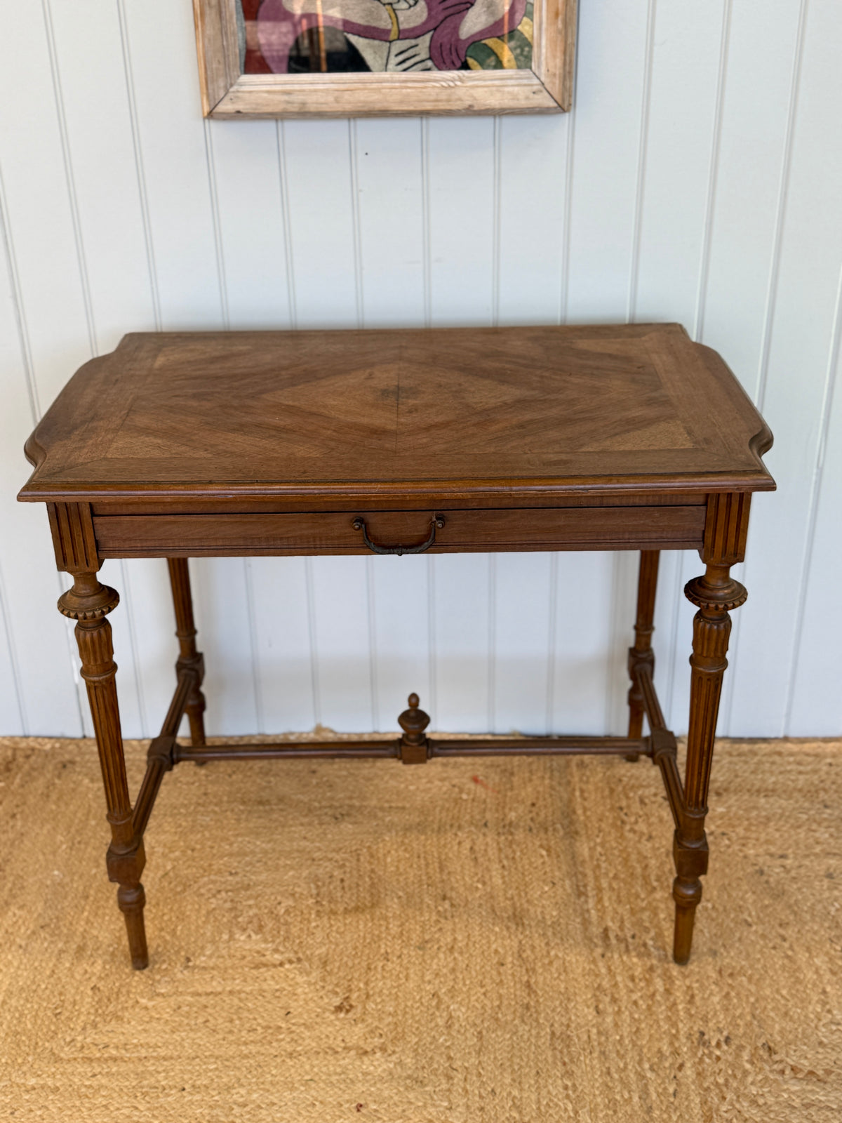 Late 19th Century French Walnut Side Table