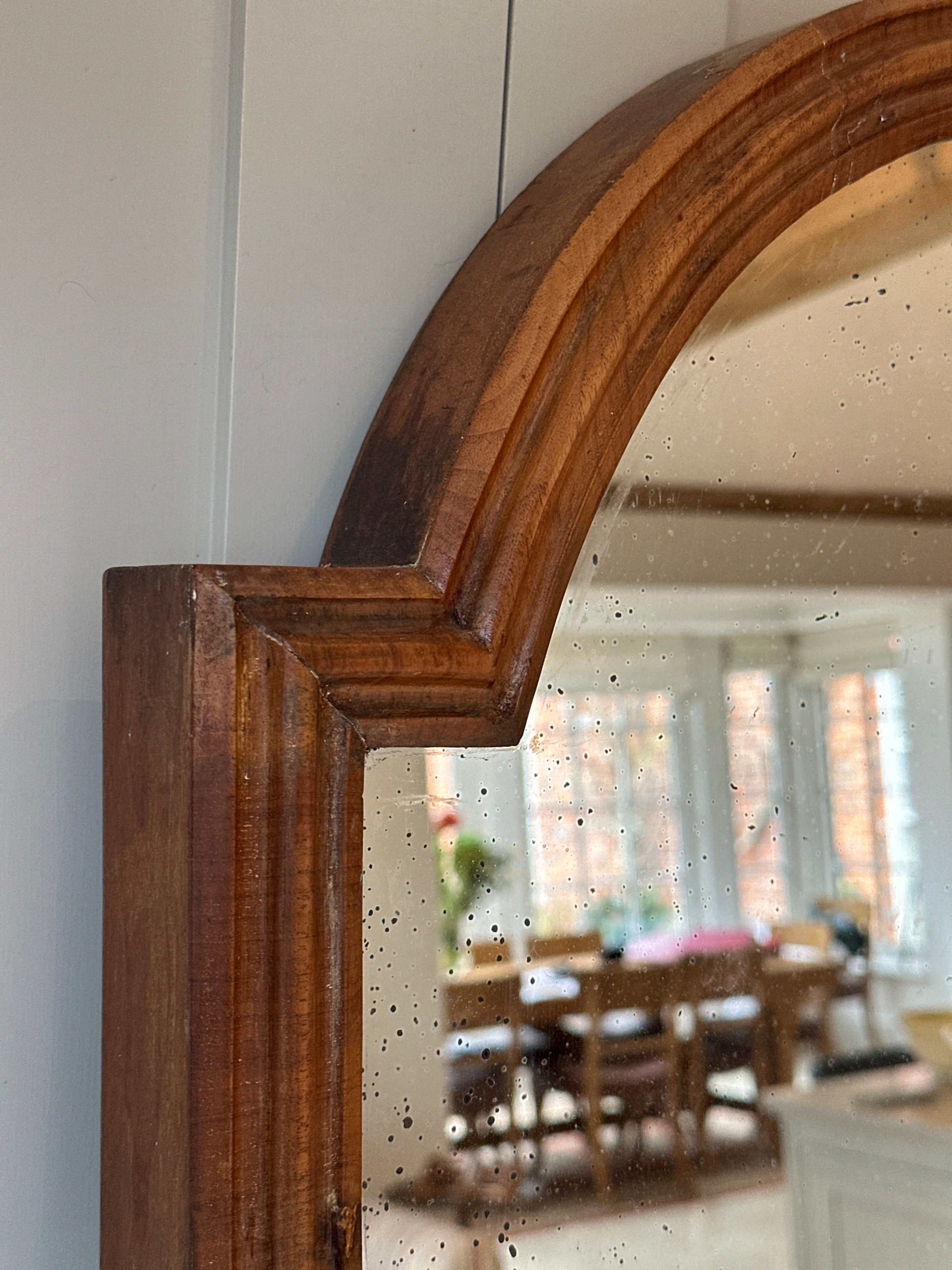 Vintage Oak Mirror