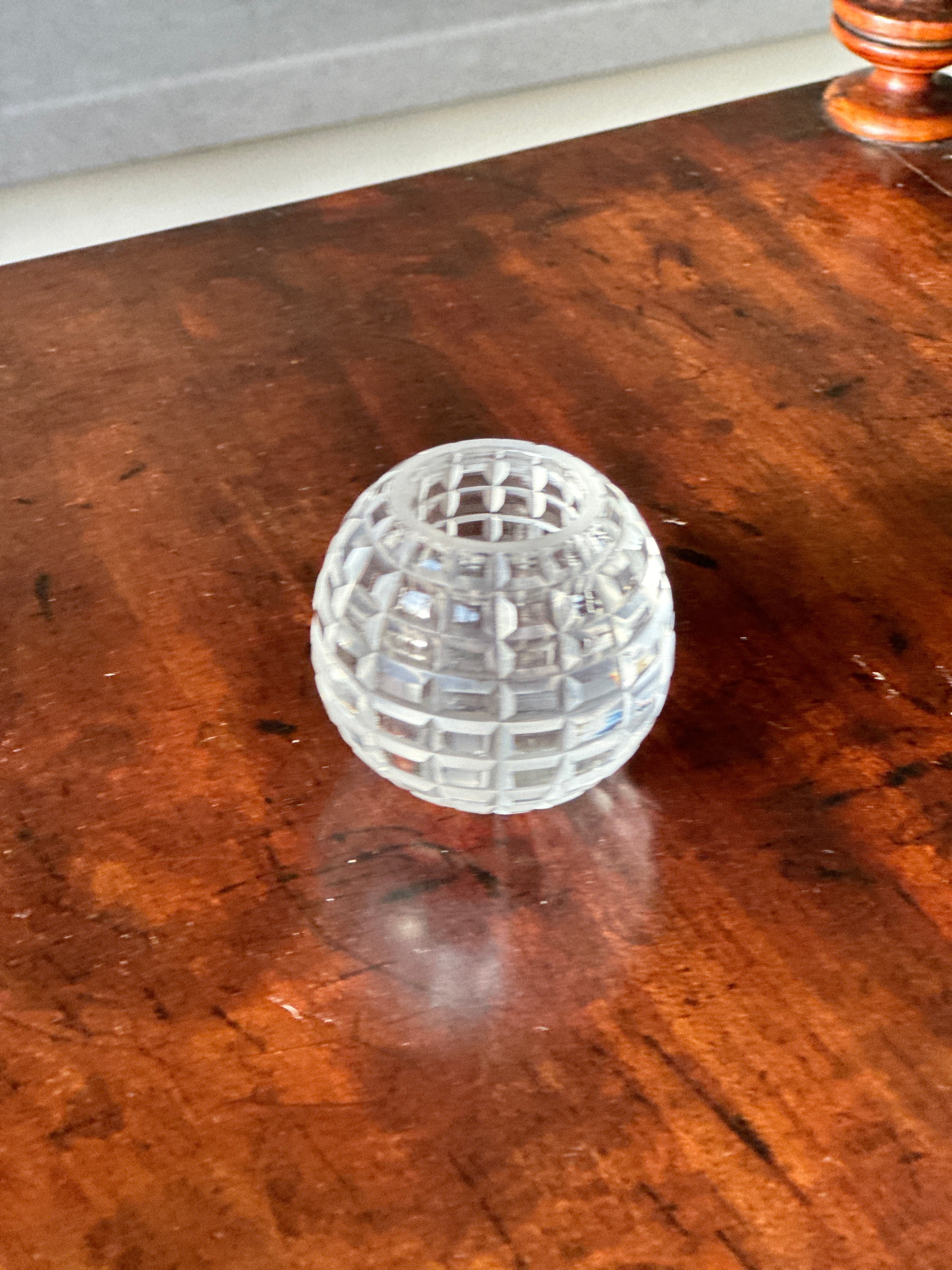 Small Cut Glass Match Striker