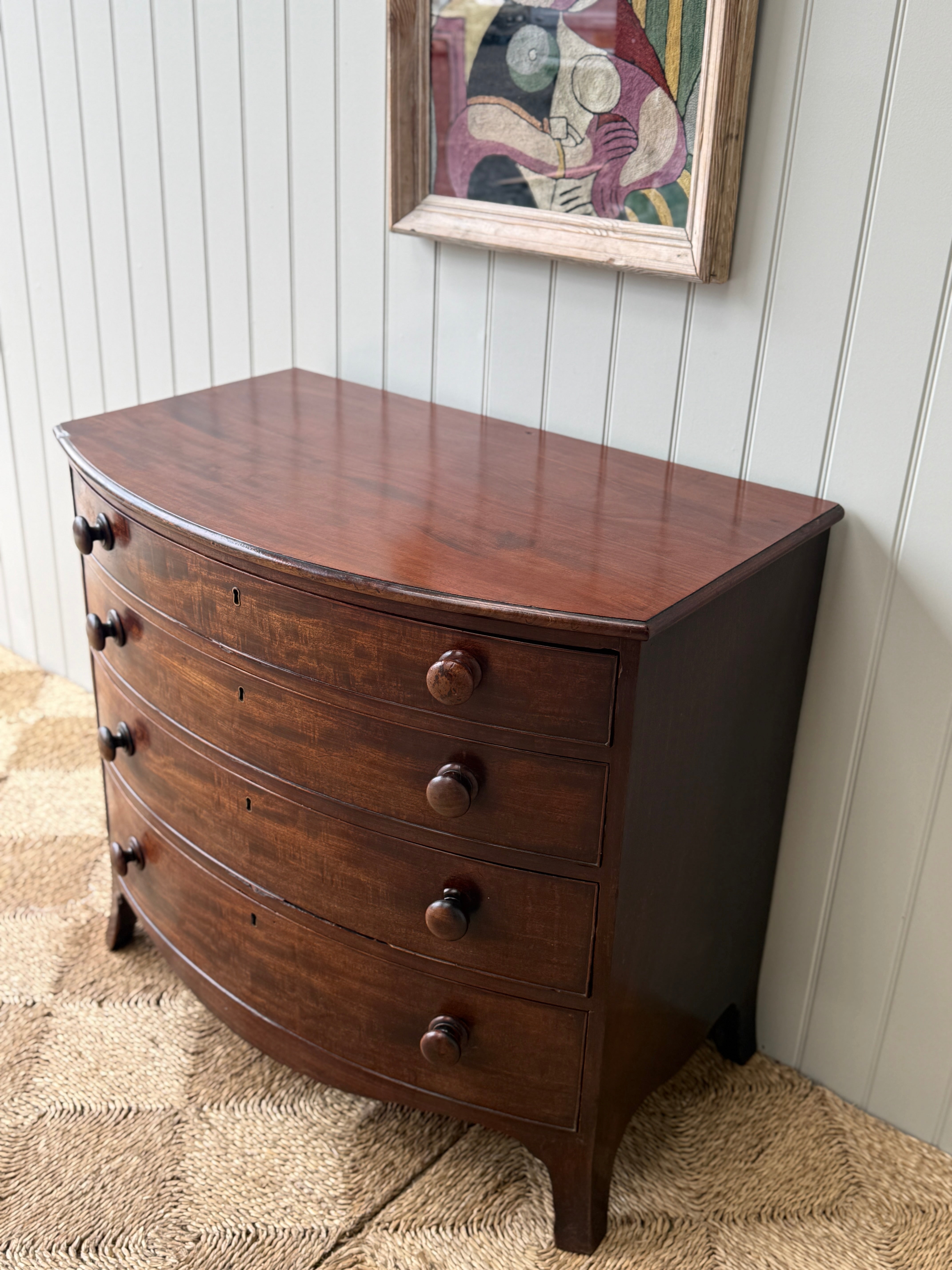 Small 19th Century Mahogany Chest of Drawers