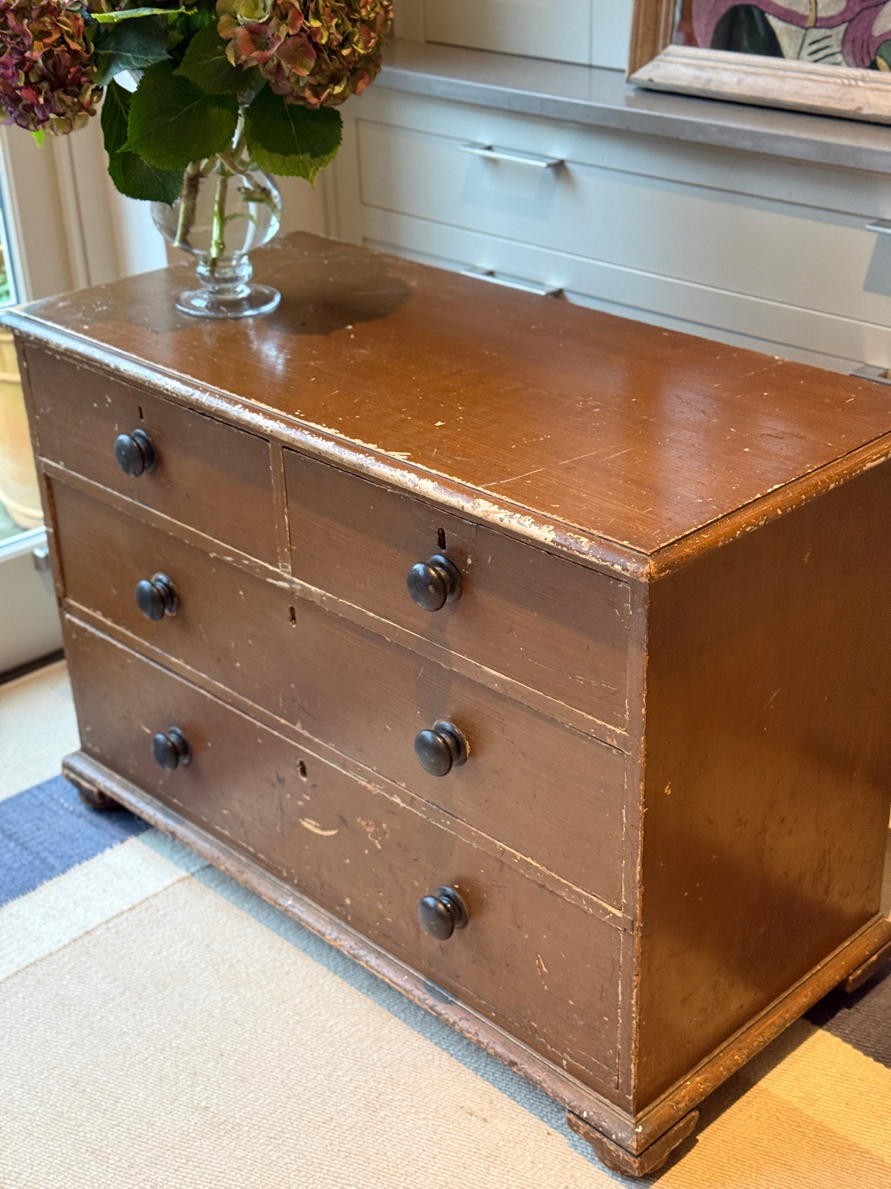 Painted 19th Century Chest of Drawers