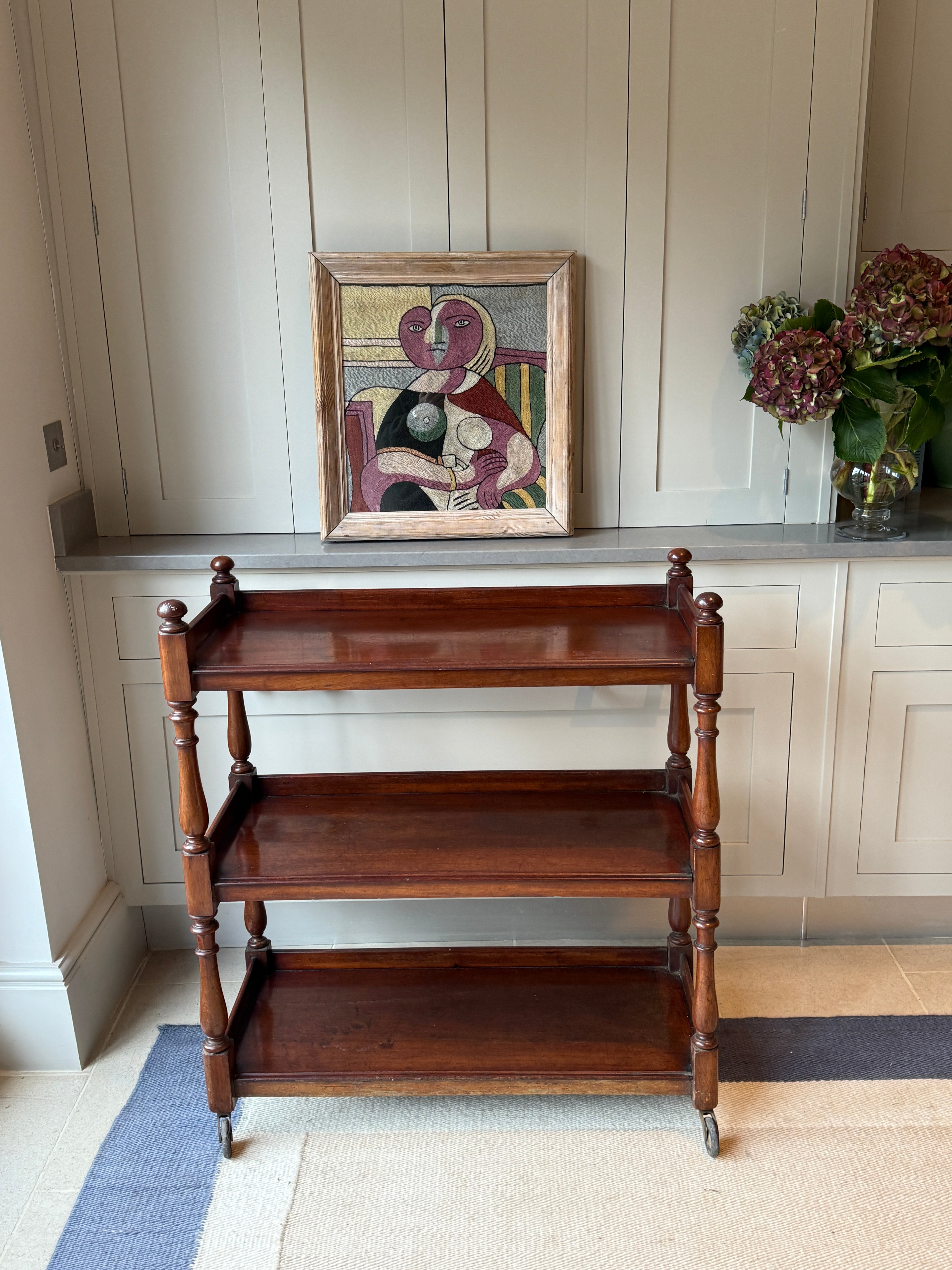 Small Mahogany Buffet on Castors