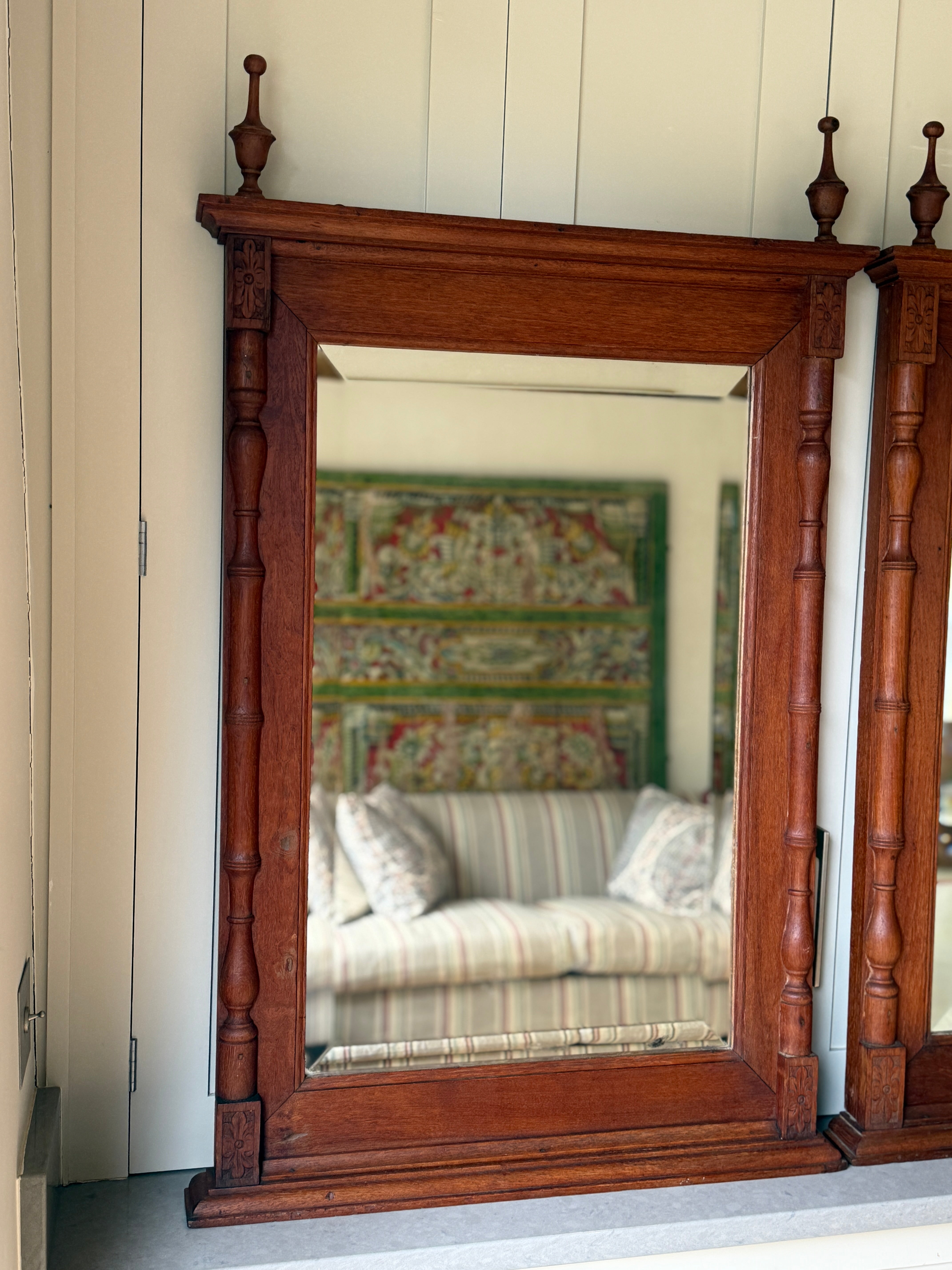 Pair of French Antique Mirrors