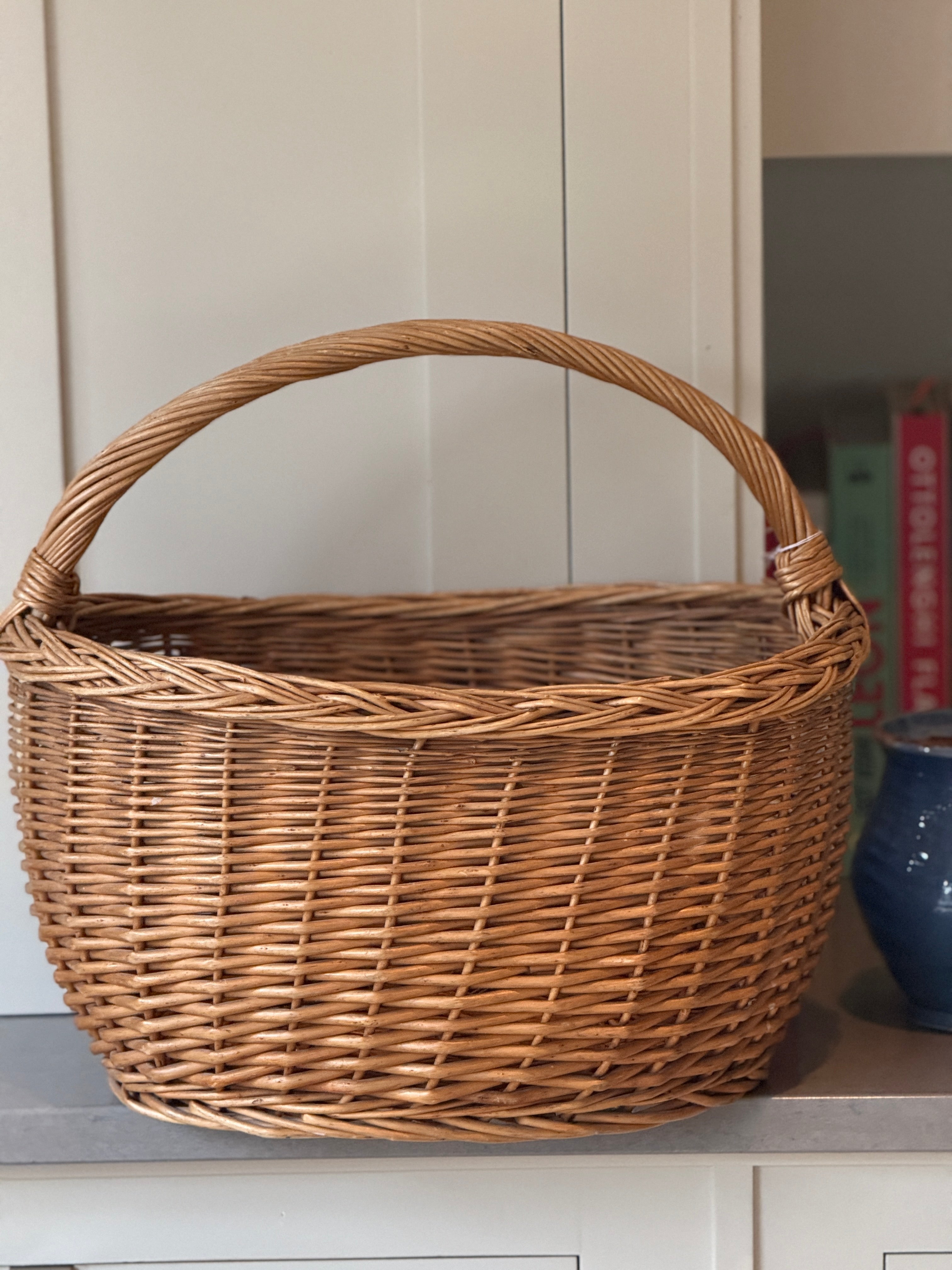 Medium Wicker shopper