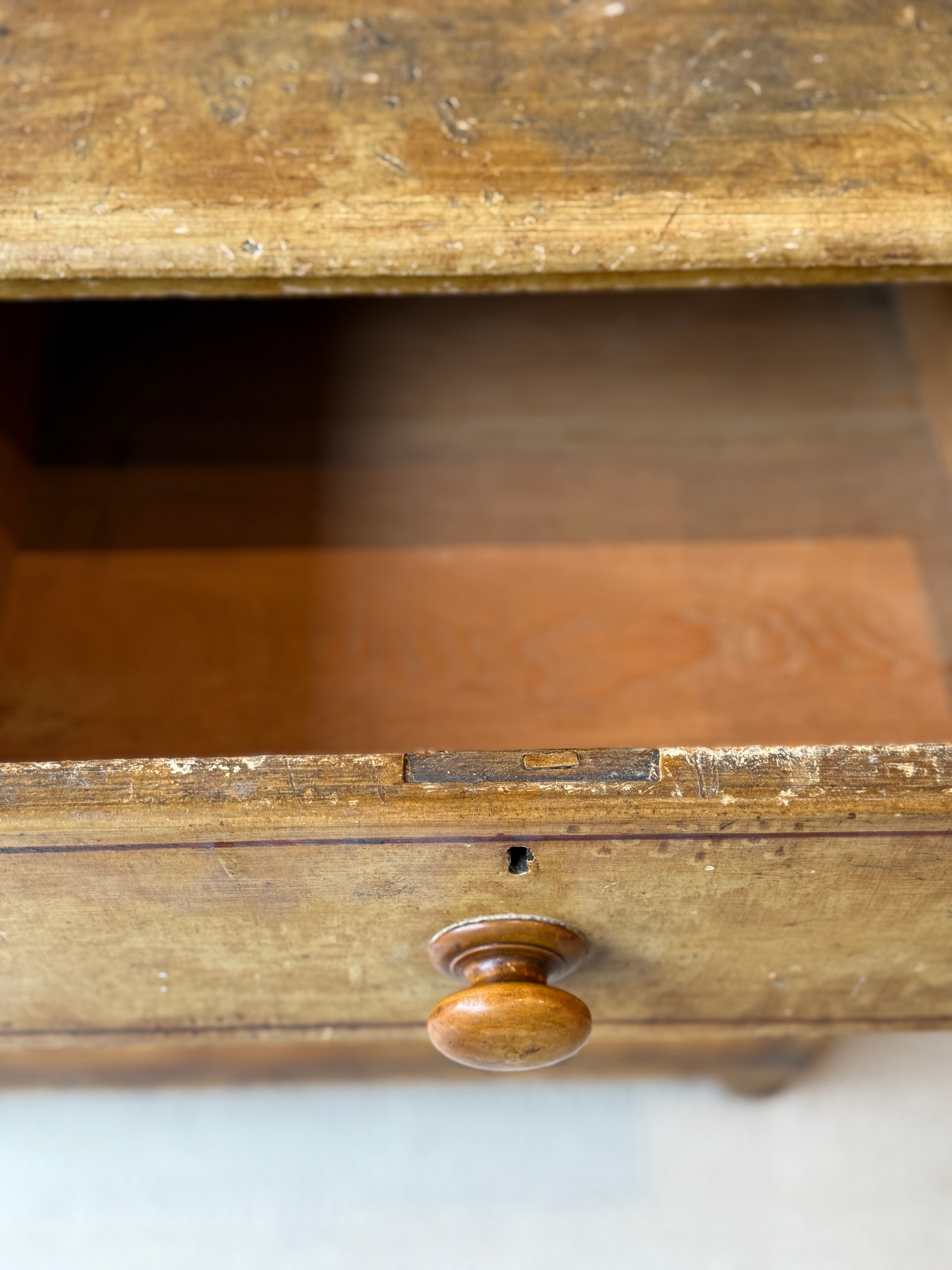 Regency Painted Pine Chest of Drawers
