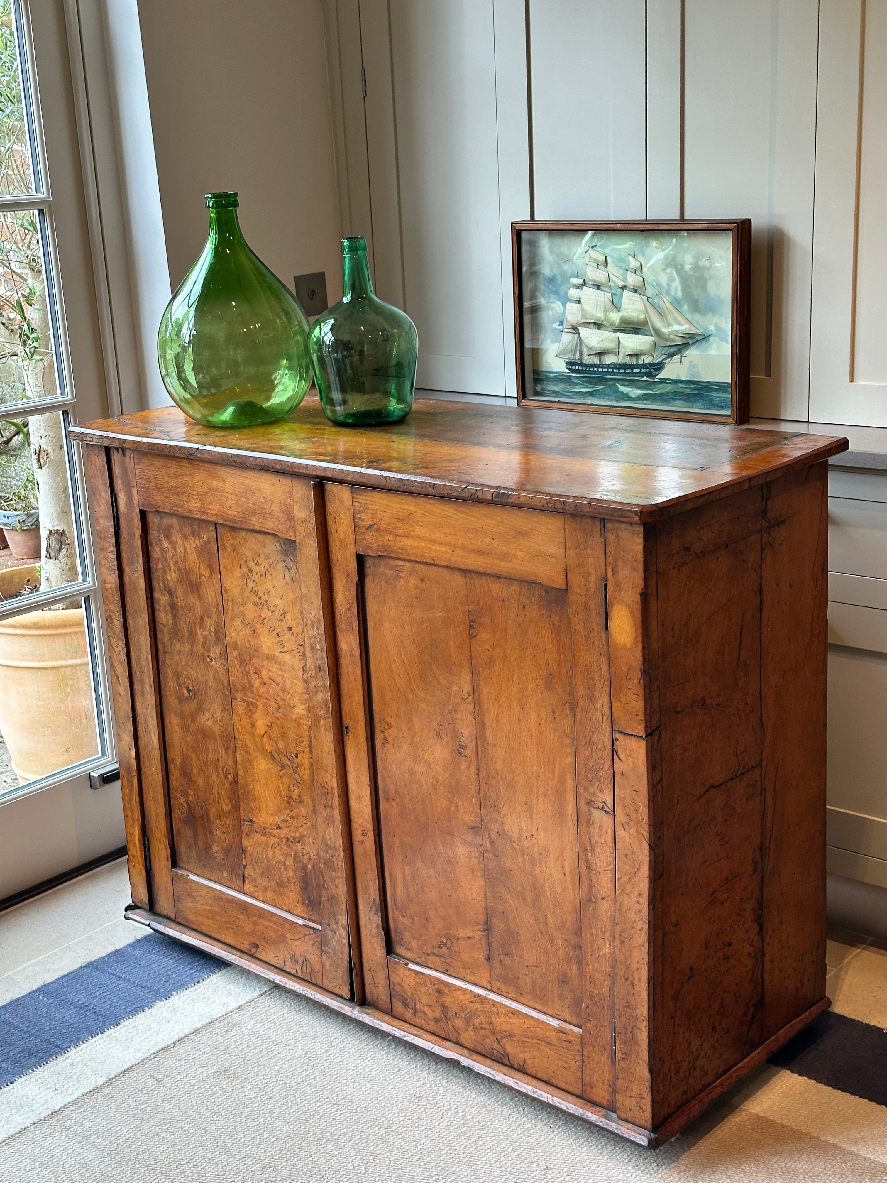 Large Walnut Cabinet