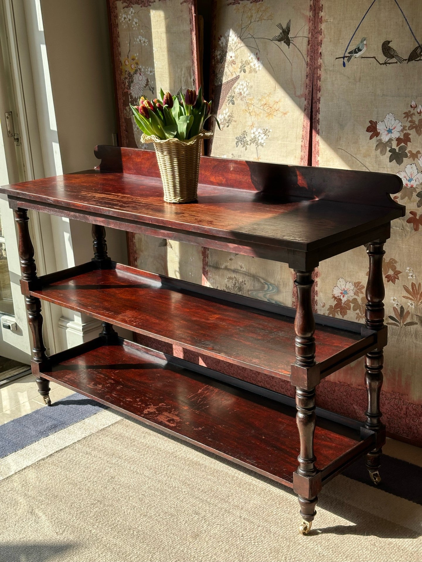 Long Mahogany Buffet