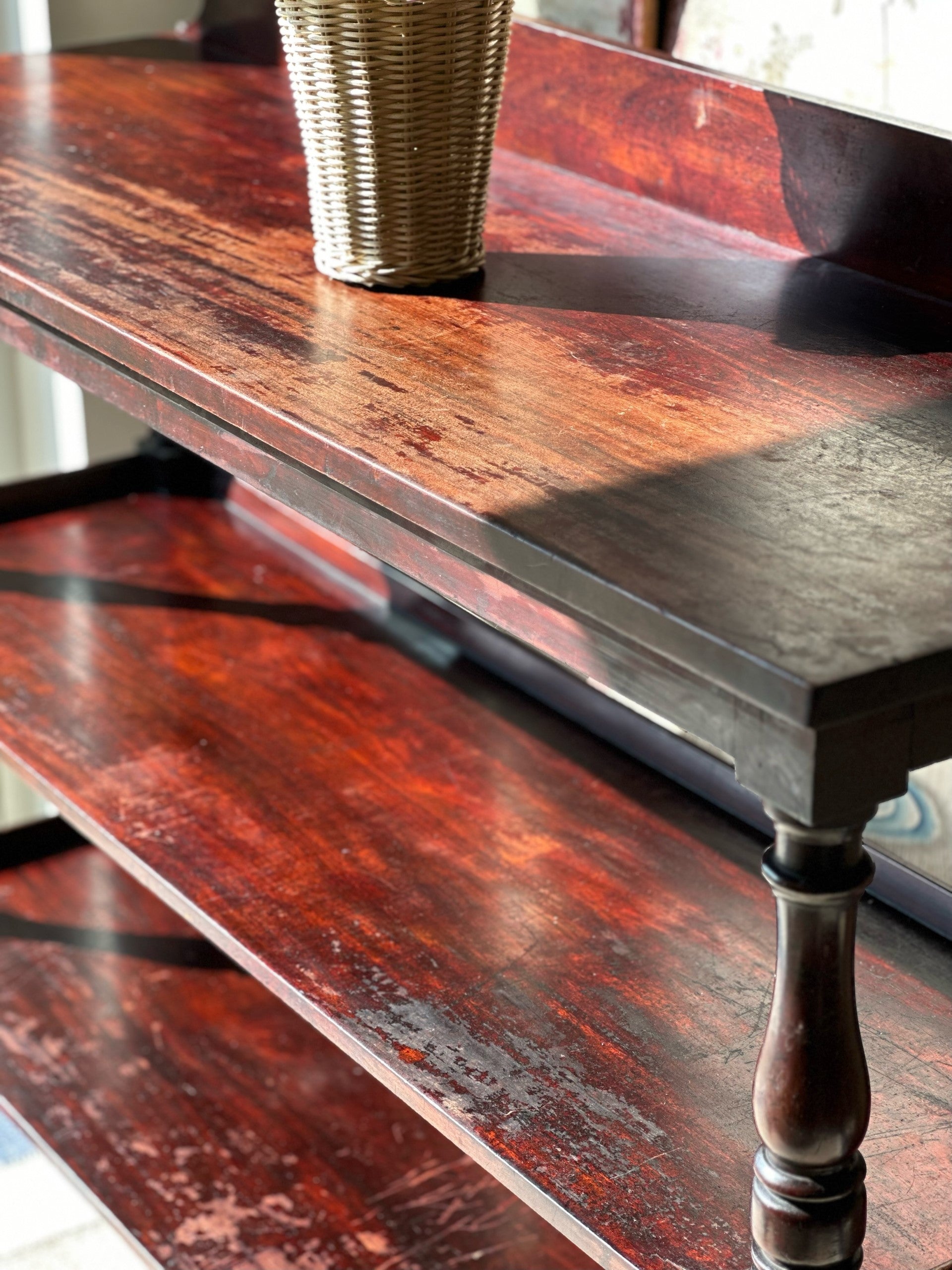 Long Mahogany Buffet