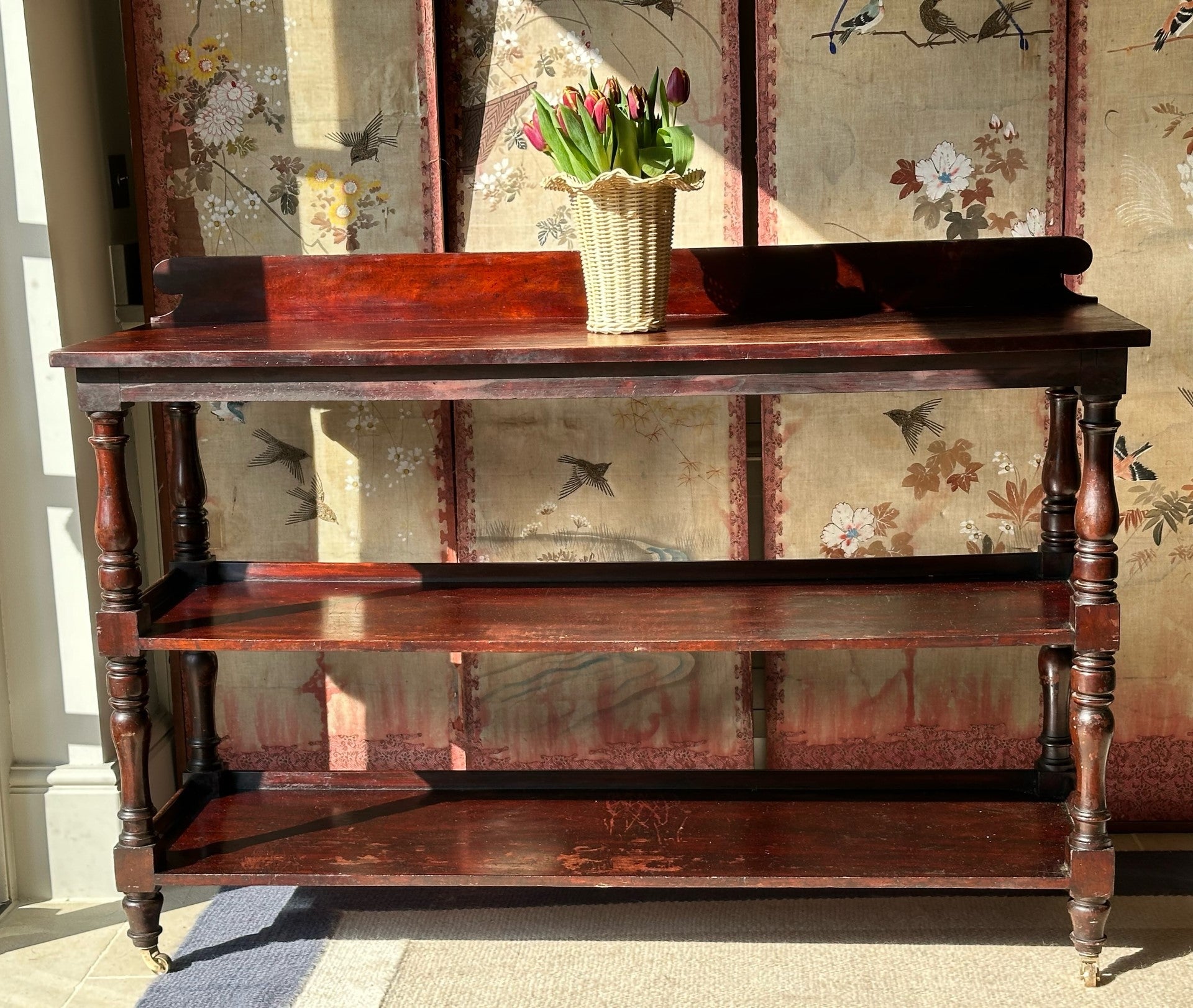 Long Mahogany Buffet