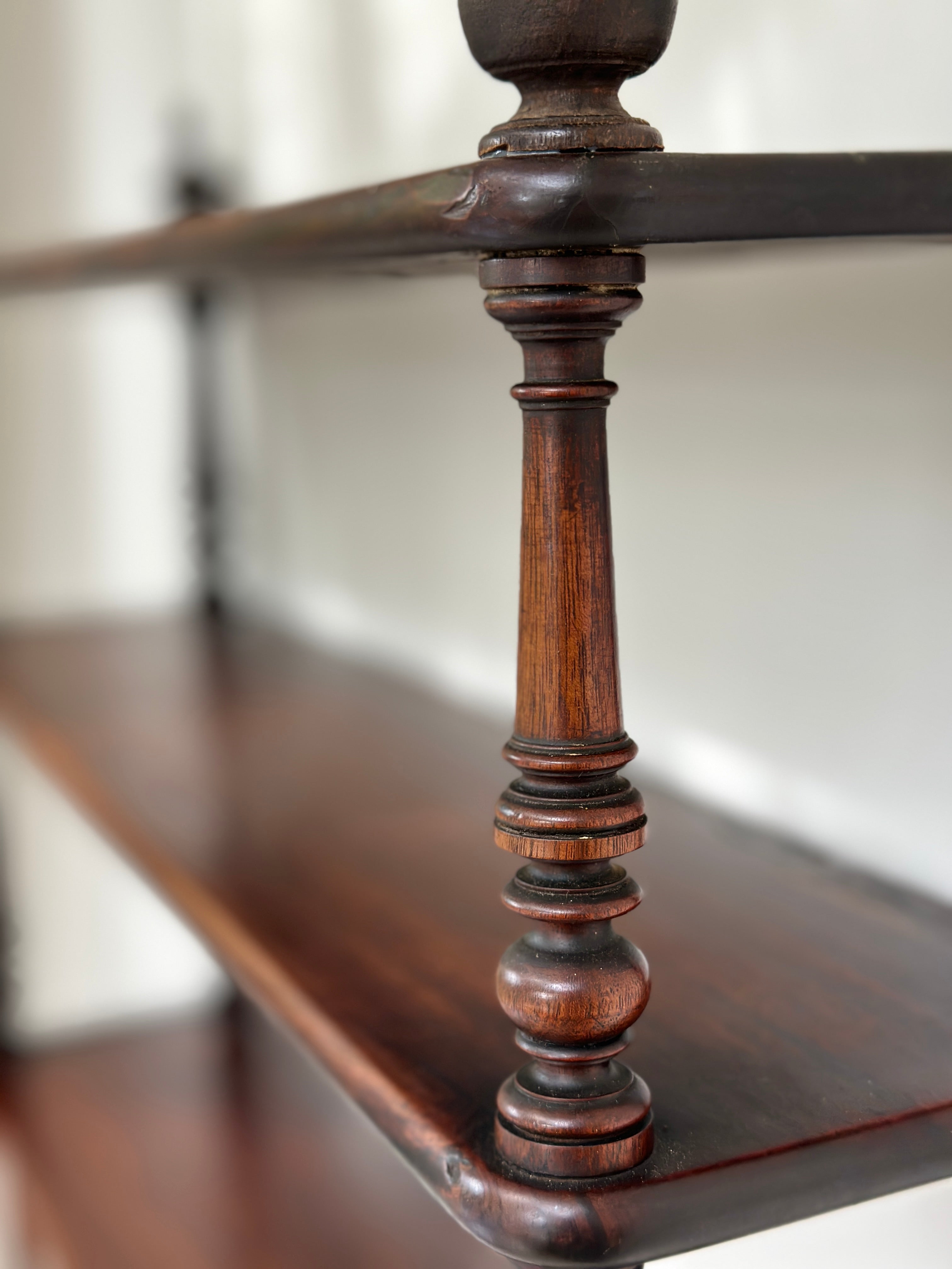 Late 19th Century French Mahogany Wall Shelves