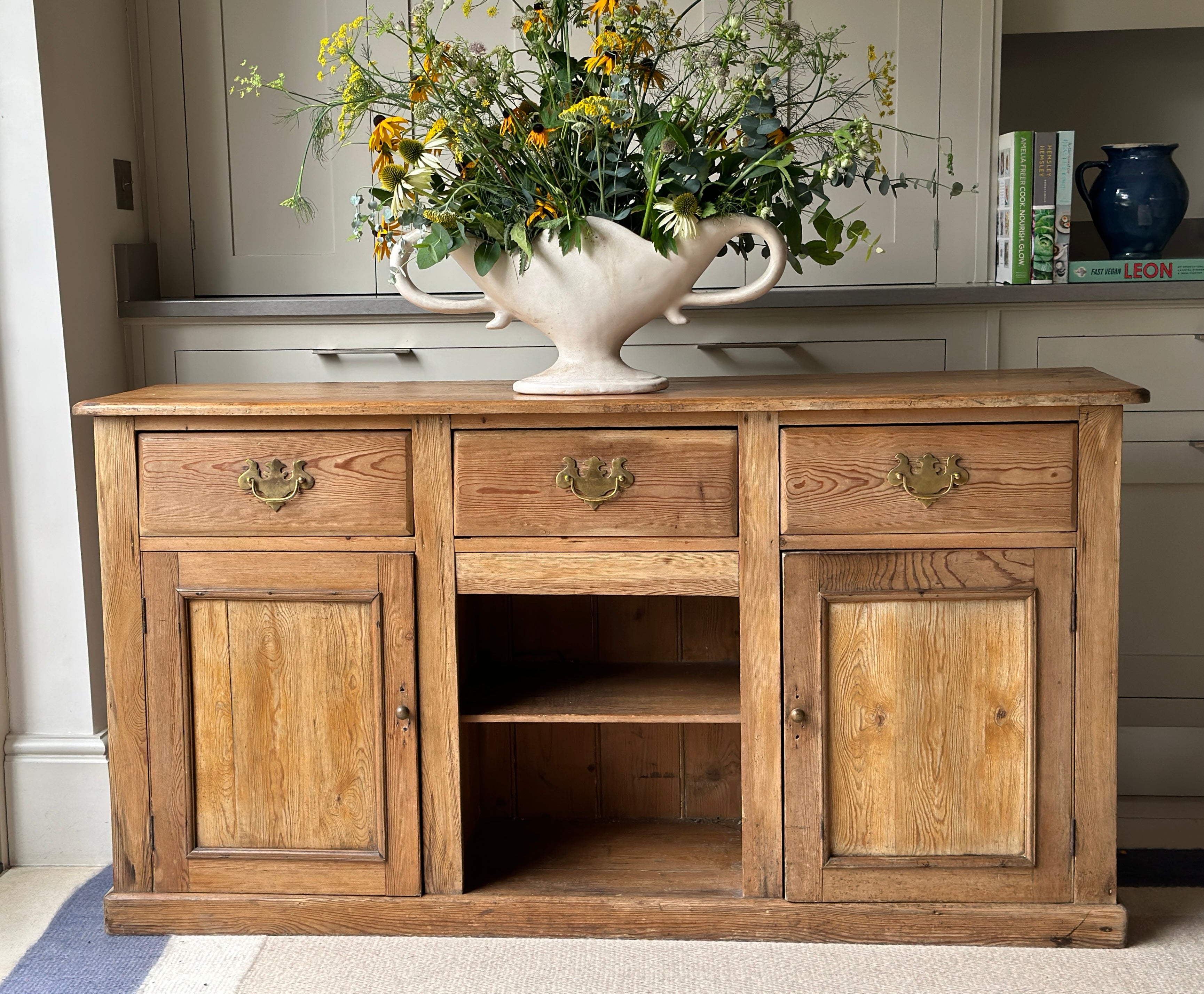 Small Antique Pine Dress base