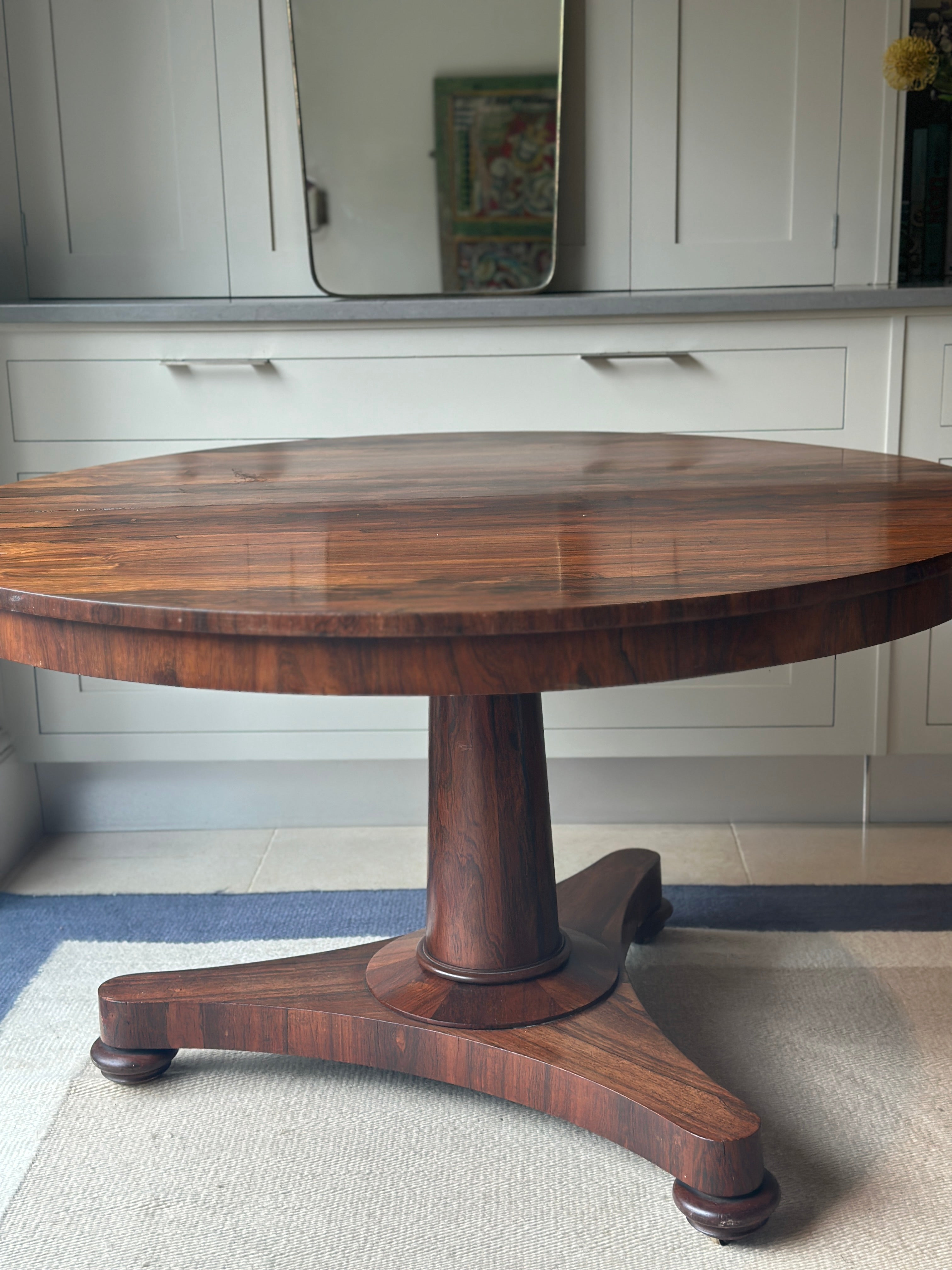 Small Rosewood Centre Table