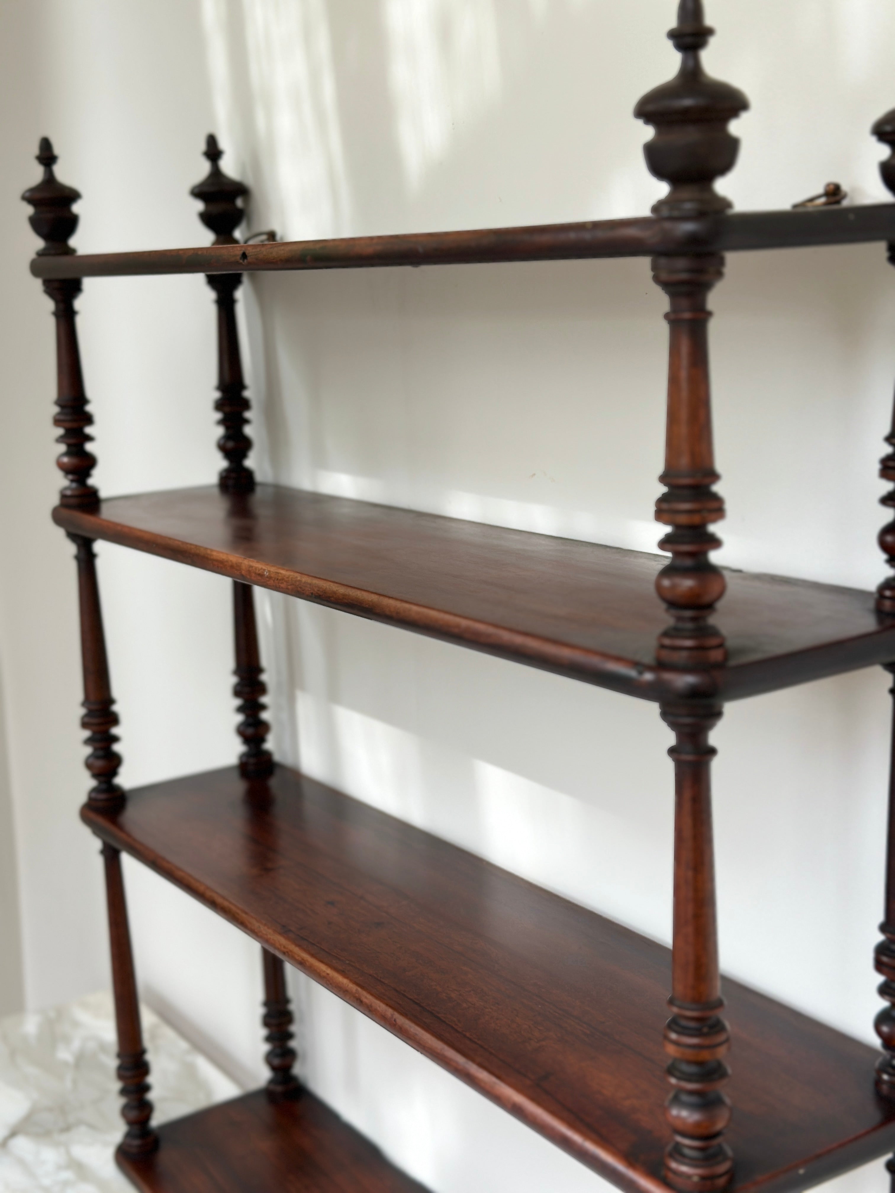 Late 19th Century French Mahogany Wall Shelves