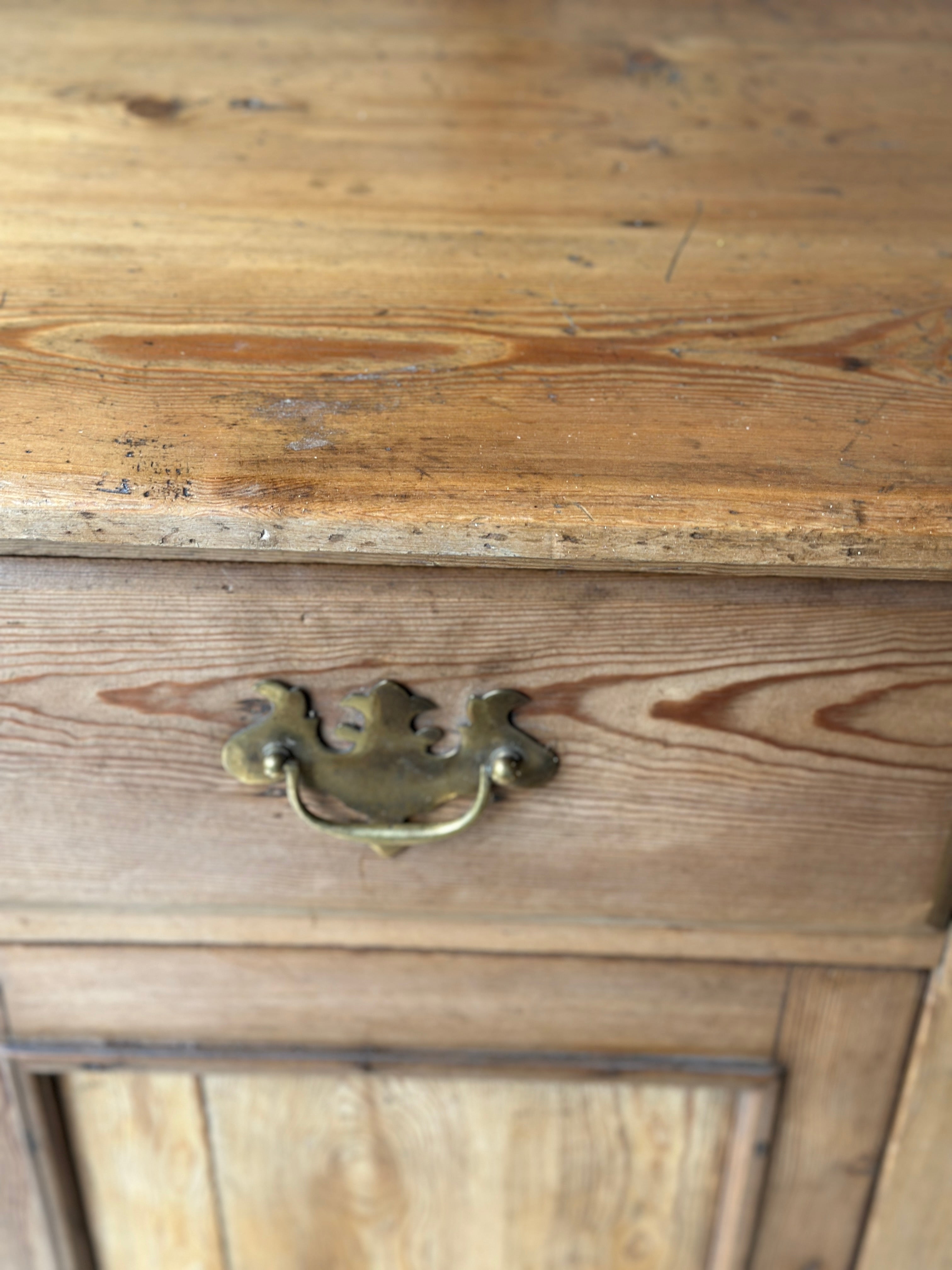 Small Antique Pine Dress base