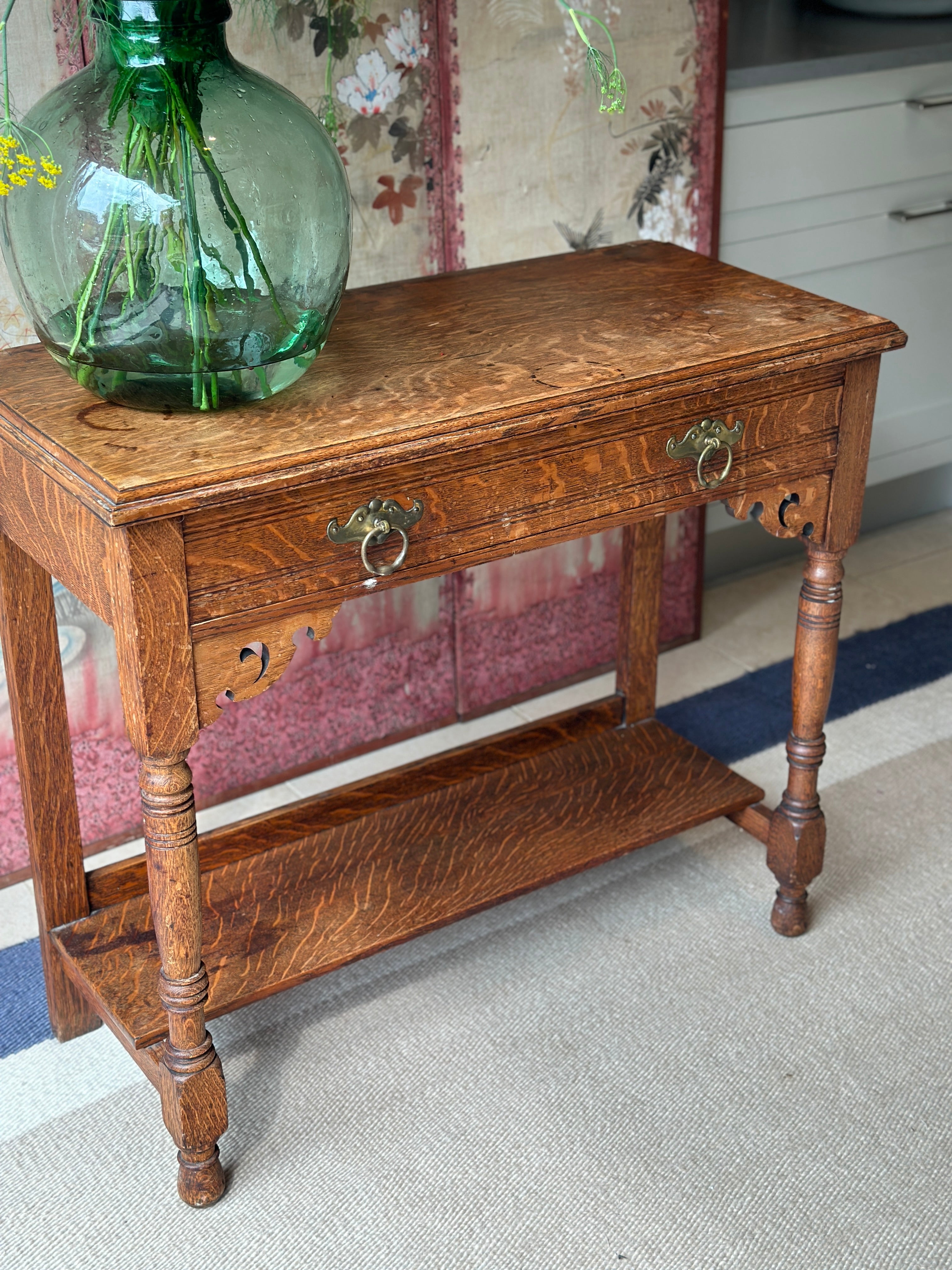 Small Oak Hall Table by Story & Triggs London
