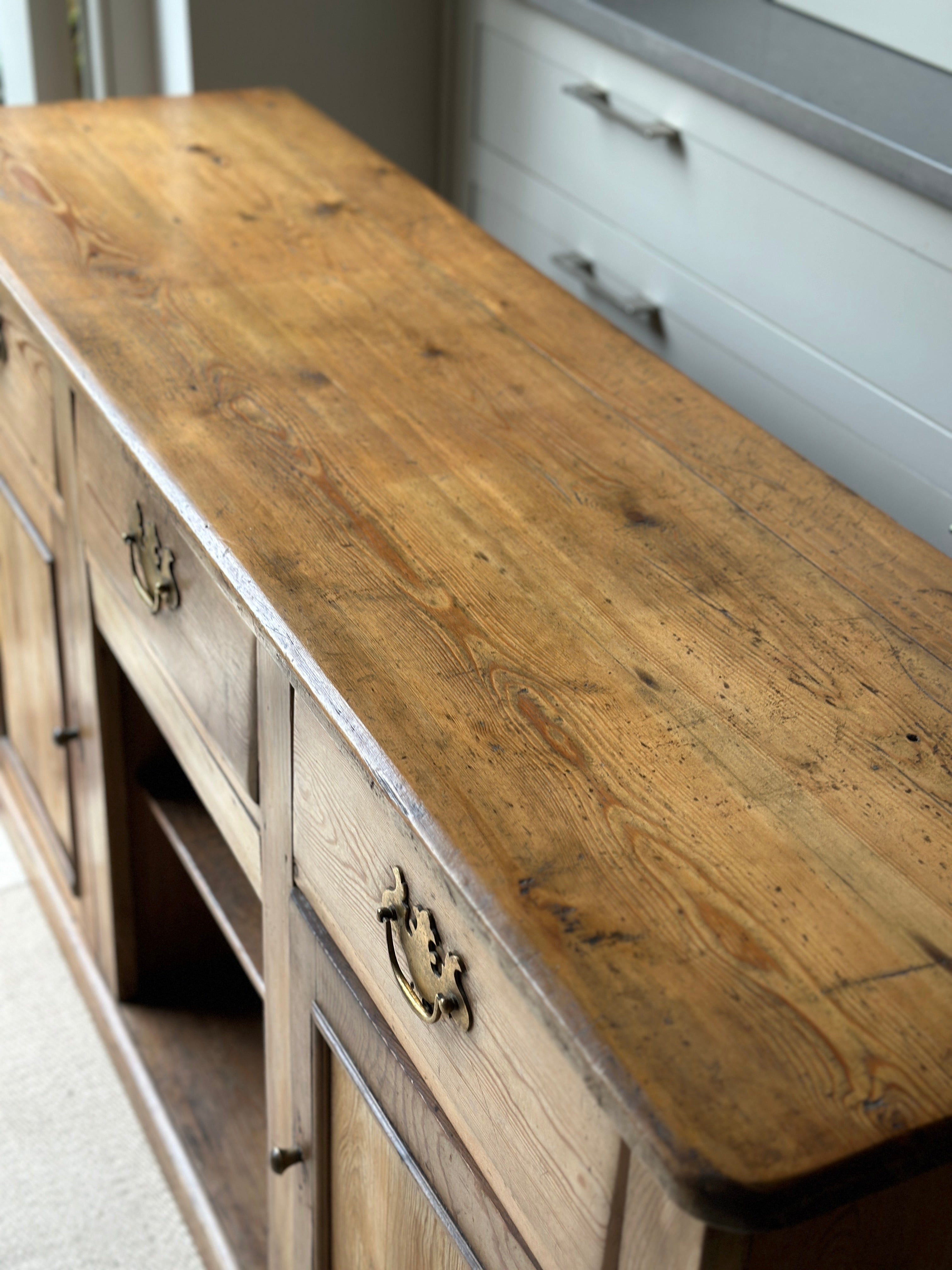 Small Antique Pine Dress base